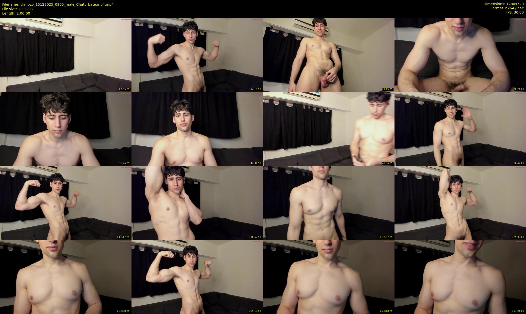 drmozo — 120 minute Chaturbate male cam show recording, 720p, Dec 15, 2025