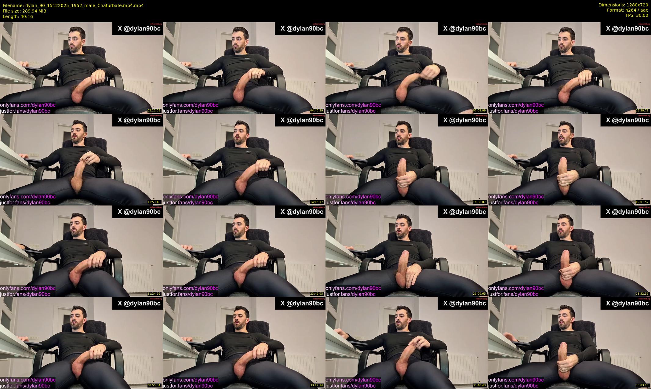 dylan_90 — 41 minute Chaturbate male cam show recording, 720p, Dec 15, 2025
