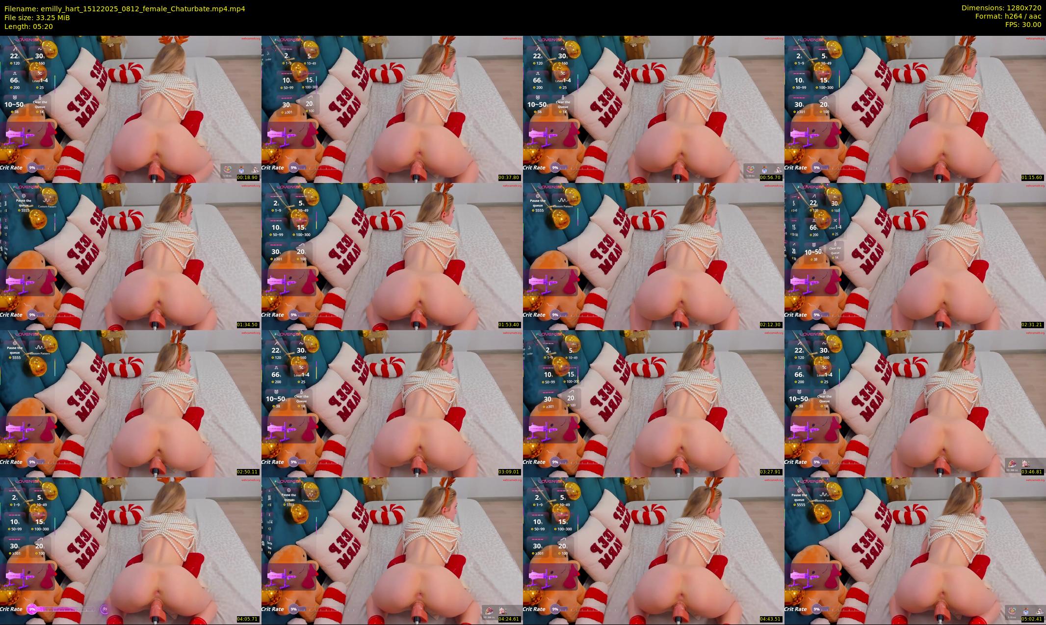emilly_hart — 6 minute Chaturbate female cam show recording, 720p, Dec 15, 2025