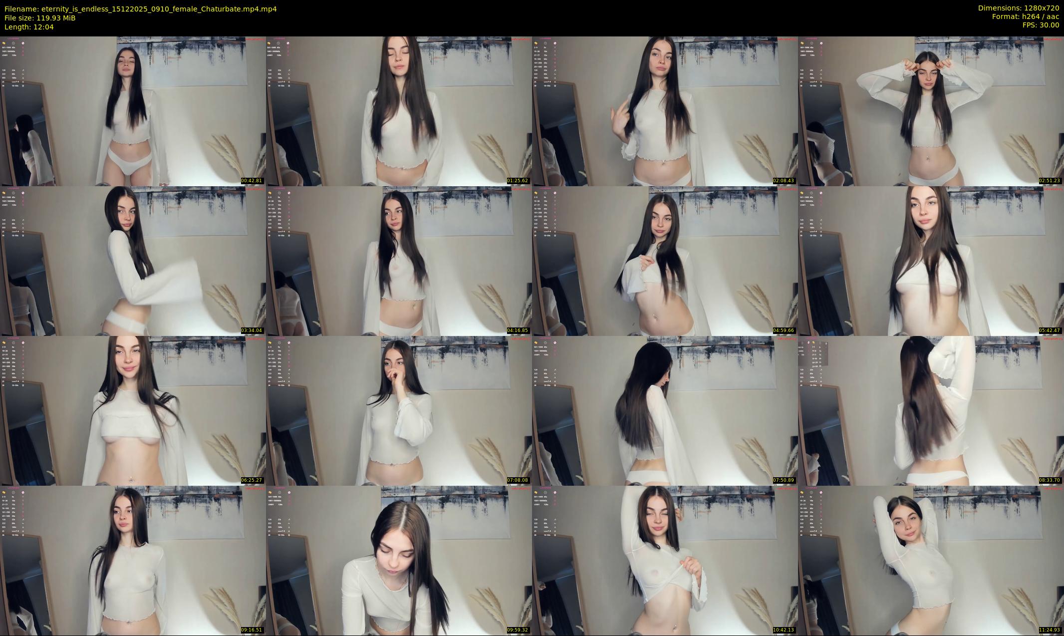 eternity_is_endless — 13 minute Chaturbate female cam show recording, 720p, Dec 15, 2025