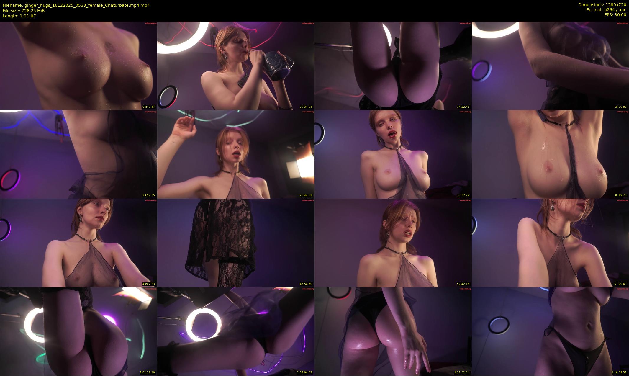 ginger_hugs — 82 minute Chaturbate female cam show recording, 720p, Dec 16, 2025