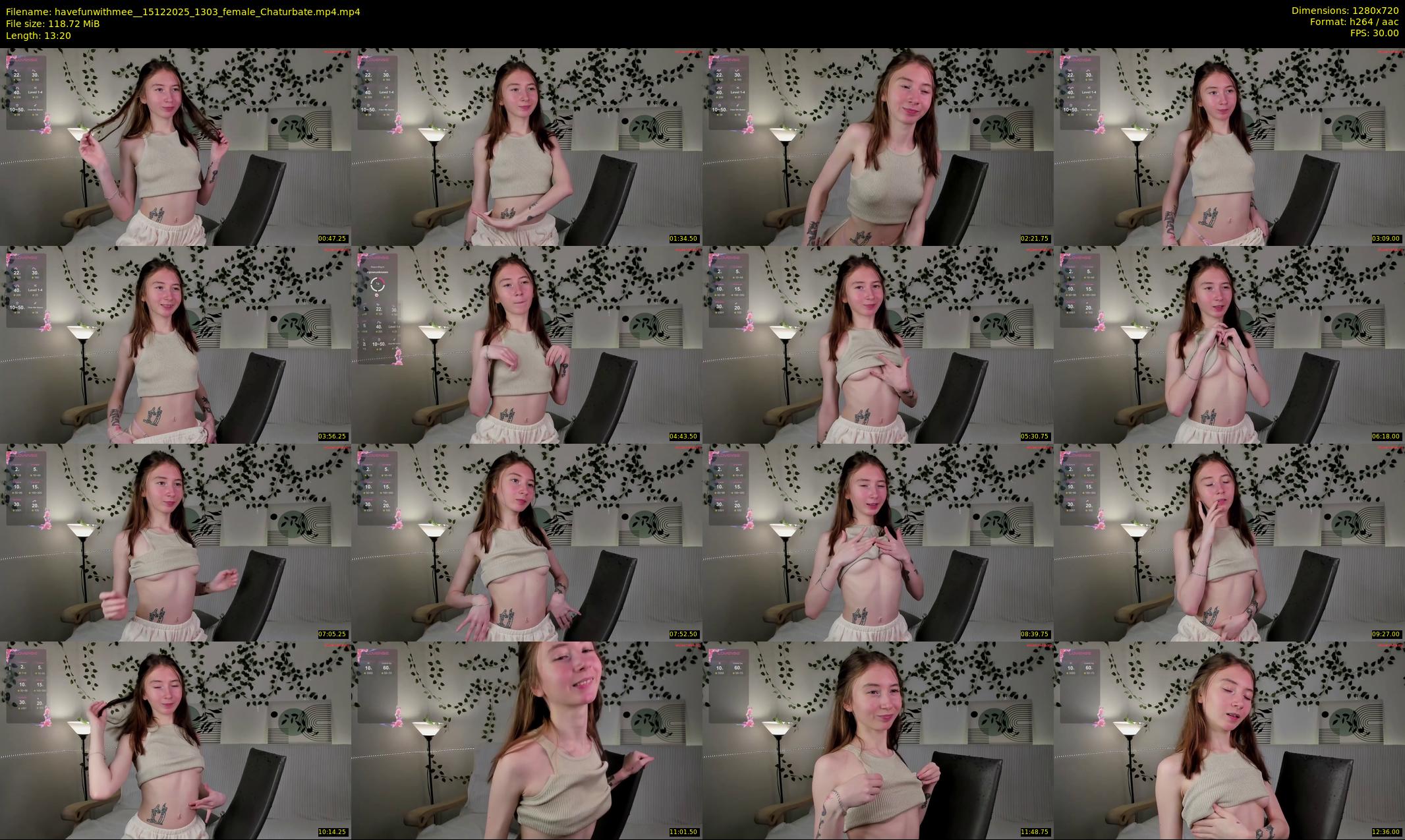 havefunwithmee_ — 14 minute Chaturbate female cam show recording, 720p, Dec 15, 2025