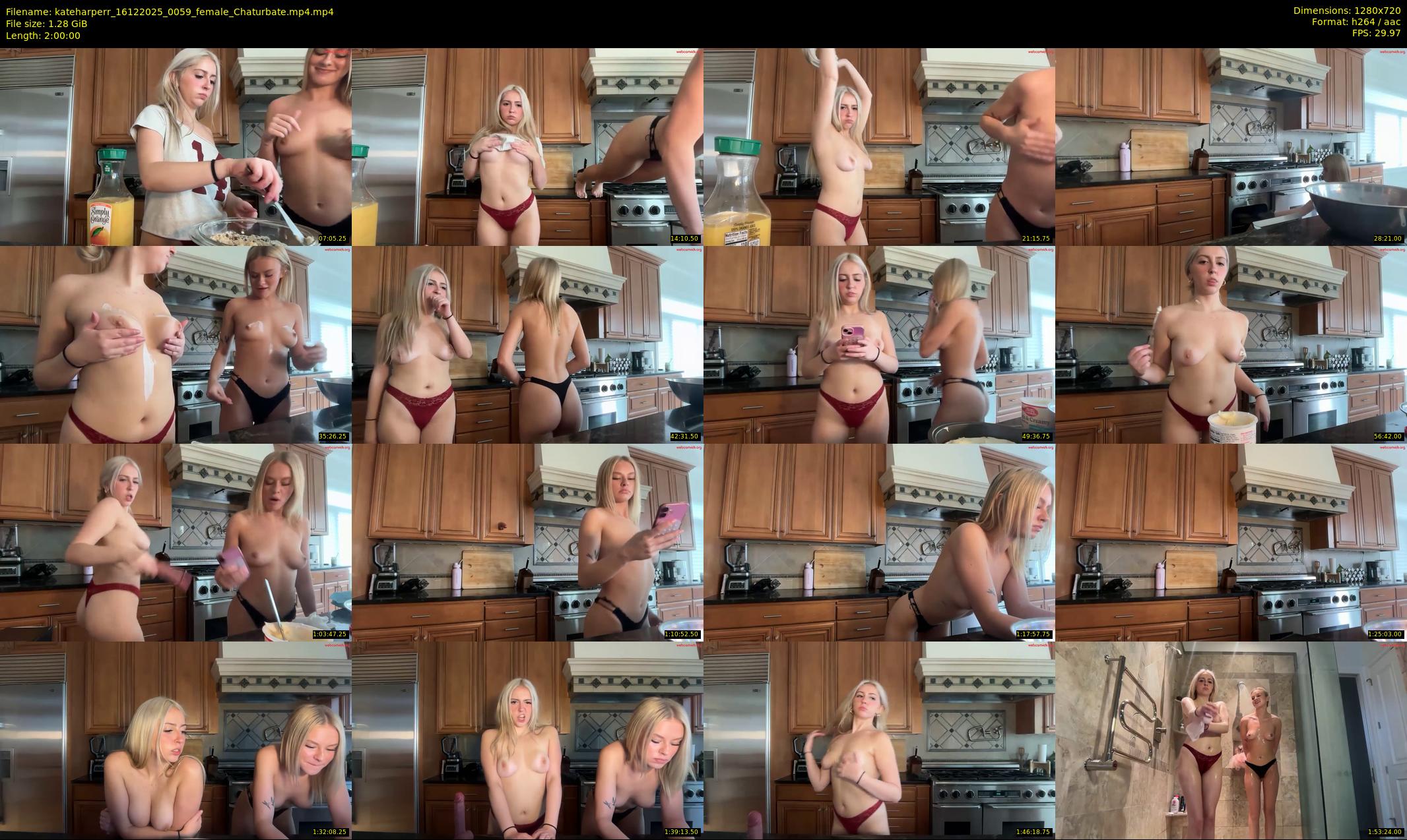 kateharperr — 120 minute Chaturbate female cam show recording, 720p, Dec 16, 2025