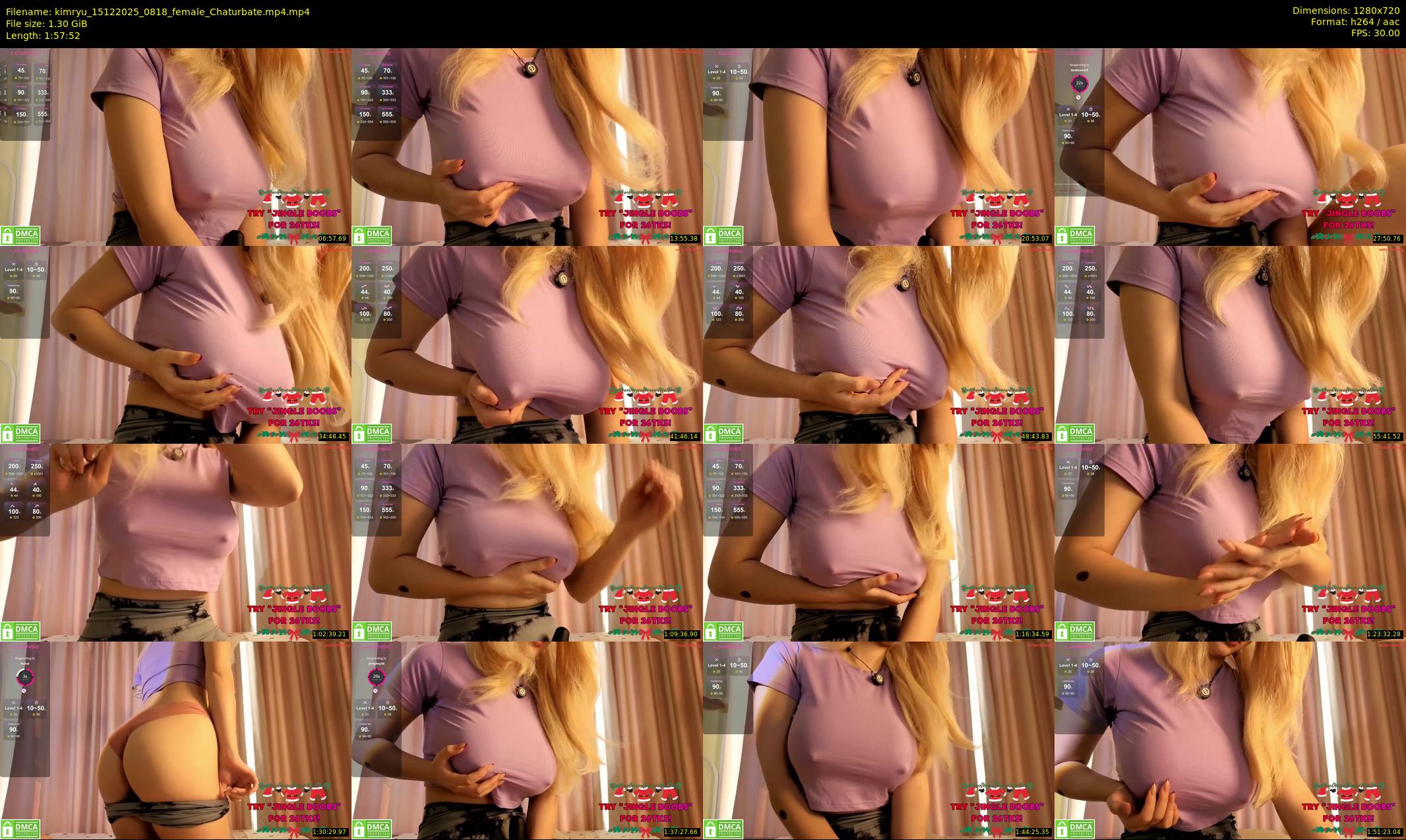 kimryu — 118 minute Chaturbate female cam show recording, 720p, Dec 15, 2025