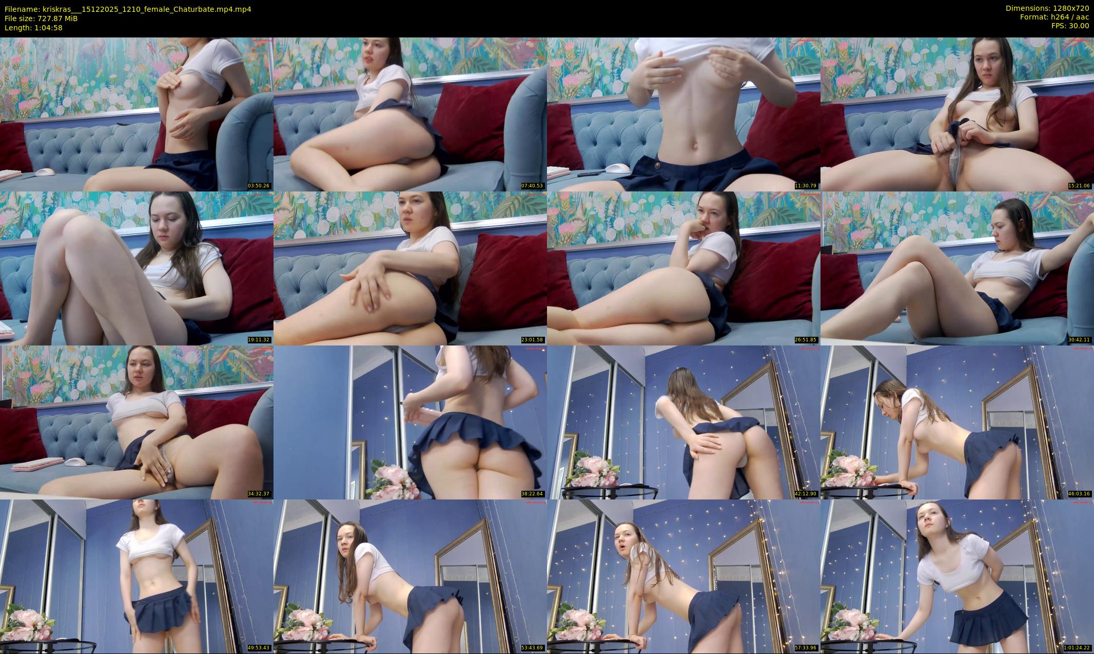 kriskras__ — 65 minute Chaturbate female cam show recording, 720p, Dec 15, 2025