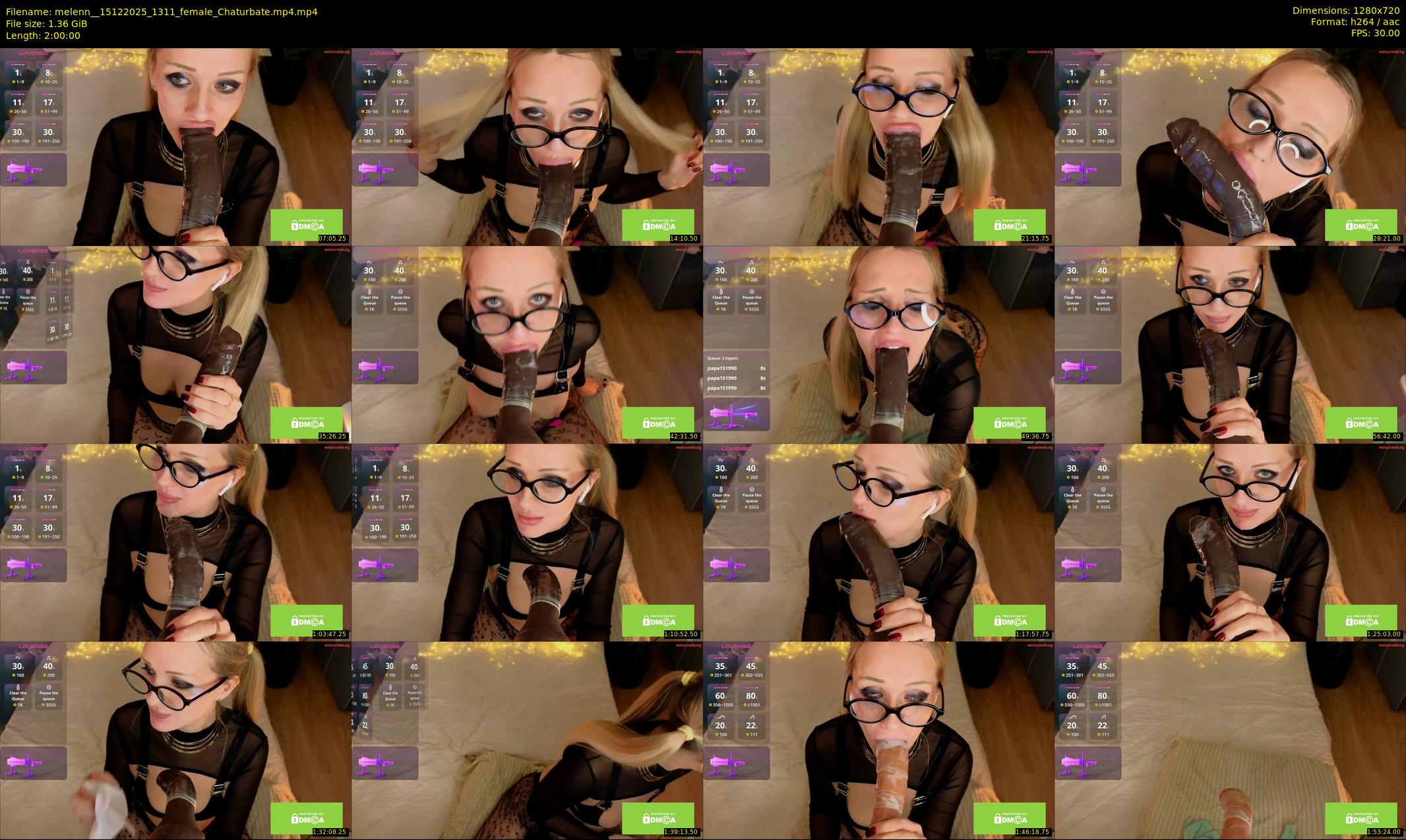 melenn_ — 120 minute Chaturbate female cam show recording, 720p, Dec 15, 2025