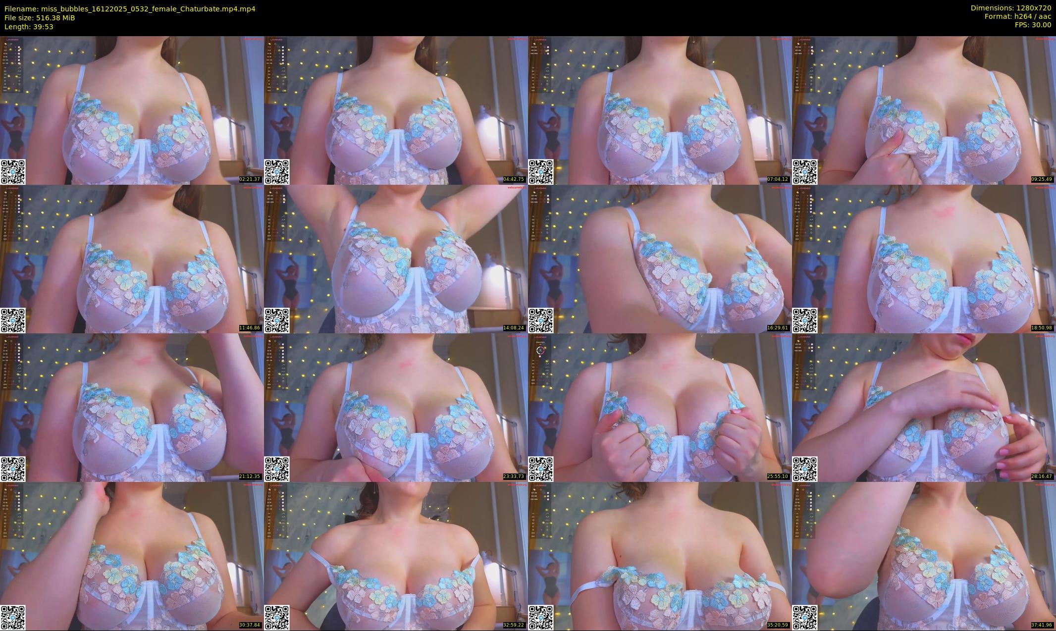 miss_bubbles — 40 minute Chaturbate female cam show recording, 720p, Dec 16, 2025