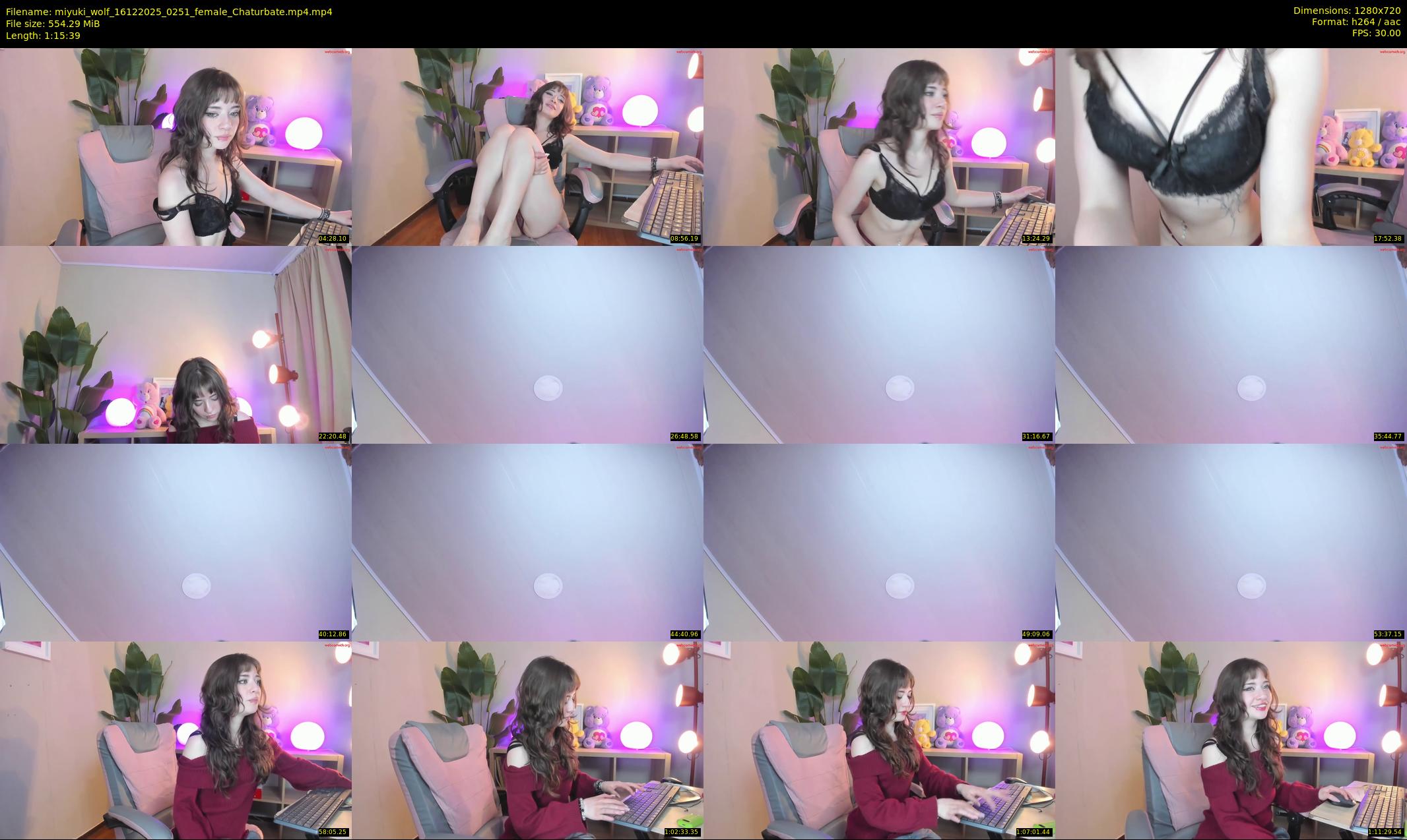 miyuki_wolf — 76 minute Chaturbate female cam show recording, 720p, Dec 16, 2025