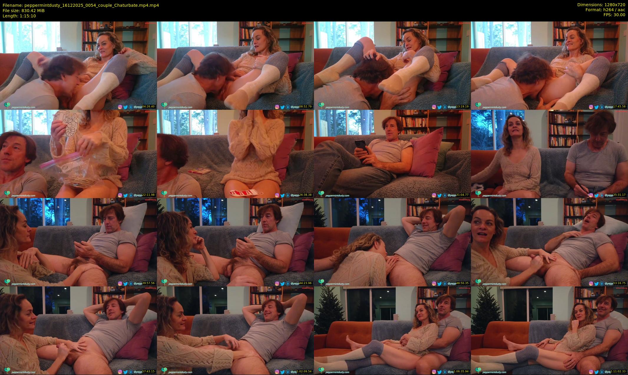 peppermintdusty — 76 minute Chaturbate couple cam show recording, 720p, Dec 16, 2025