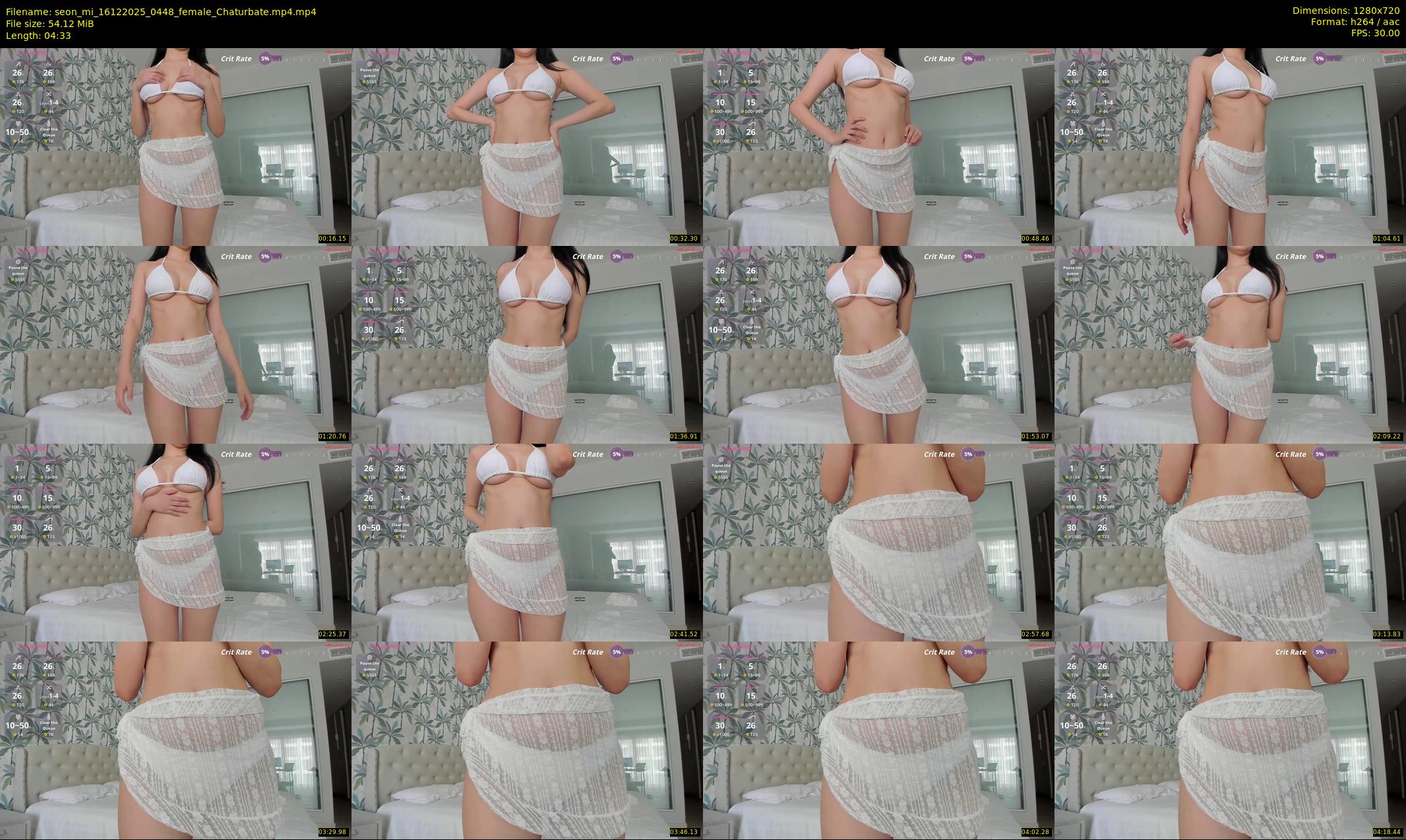seon_mi — 5 minute Chaturbate female cam show recording, 720p, Dec 16, 2025
