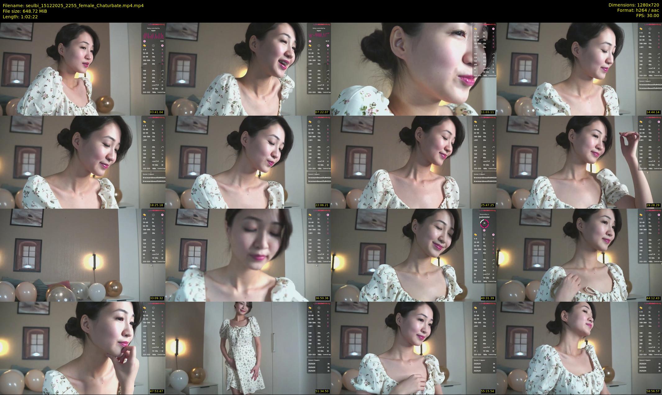 seulbi — 63 minute Chaturbate female cam show recording, 720p, Dec 15, 2025
