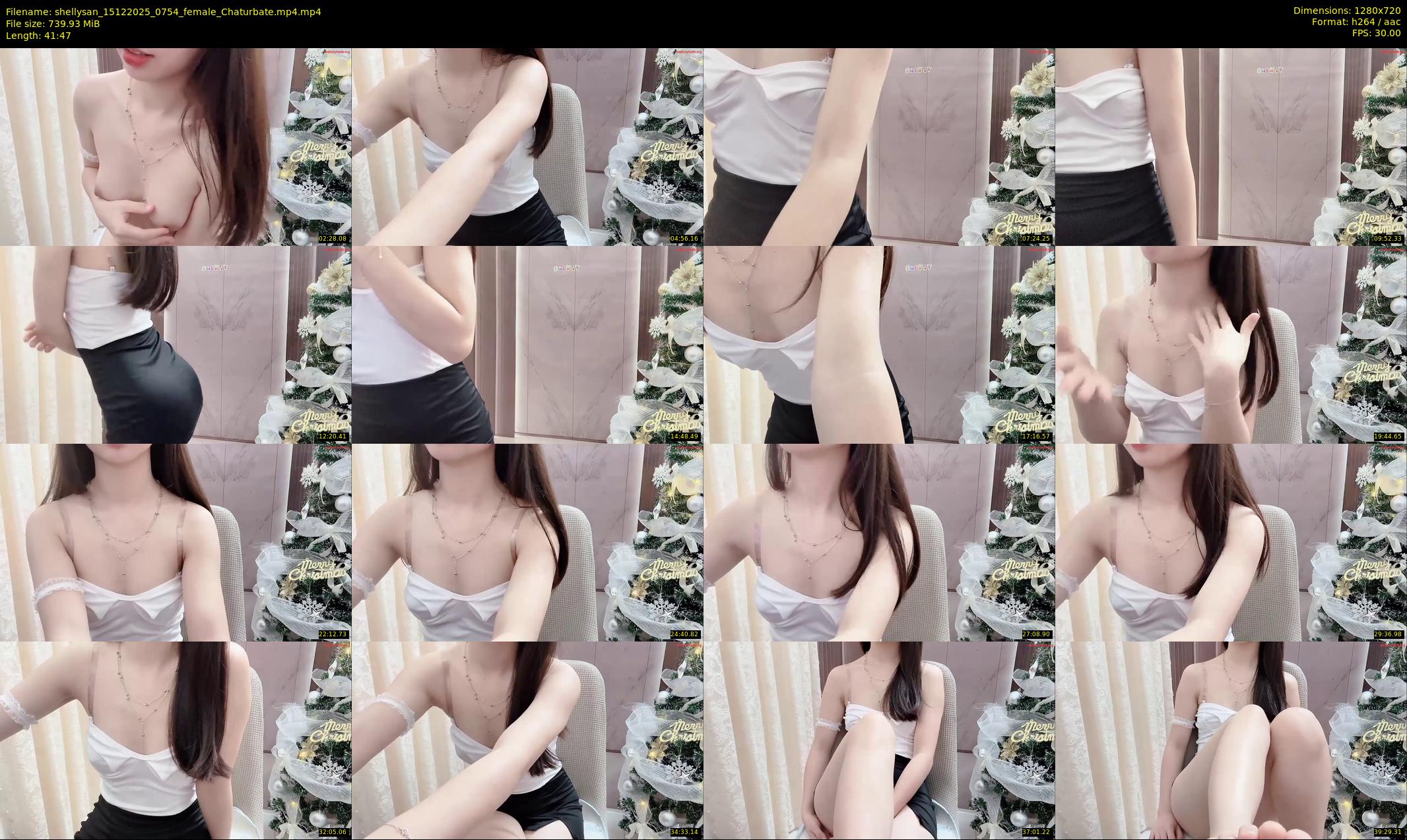 shellysan — 42 minute Chaturbate female cam show recording, 720p, Dec 15, 2025