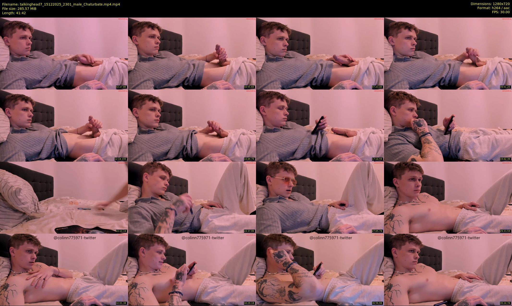 talkinghead7 — 42 minute Chaturbate male cam show recording, 720p, Dec 15, 2025