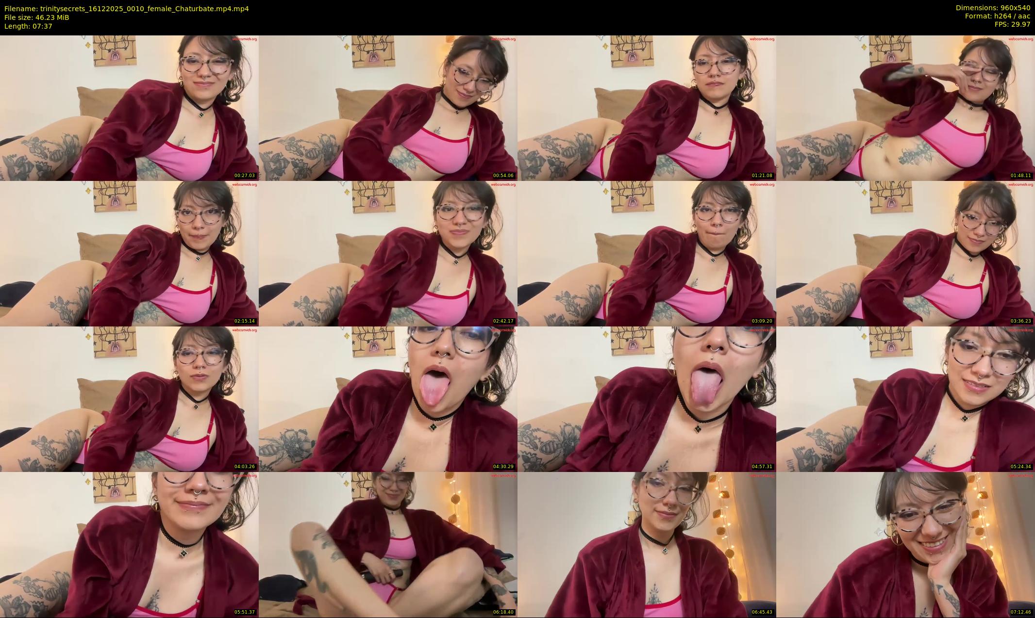 trinitysecrets — 8 minute Chaturbate female cam show recording, 480p, Dec 16, 2025