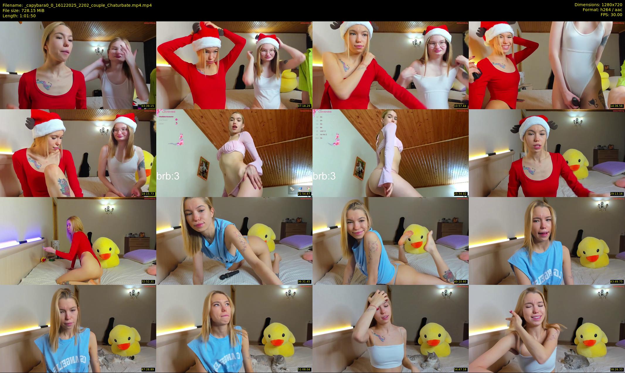 _capybara0_0 — 62 minute Chaturbate couple cam show recording, 720p, Dec 16, 2025