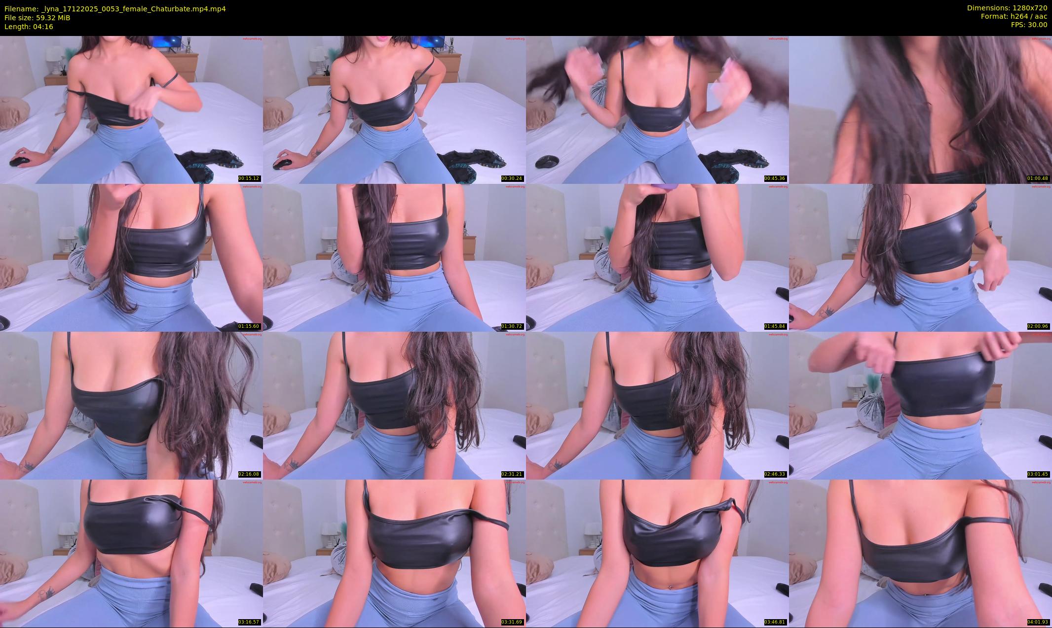 _lyna — 5 minute Chaturbate female cam show recording, 720p, Dec 17, 2025