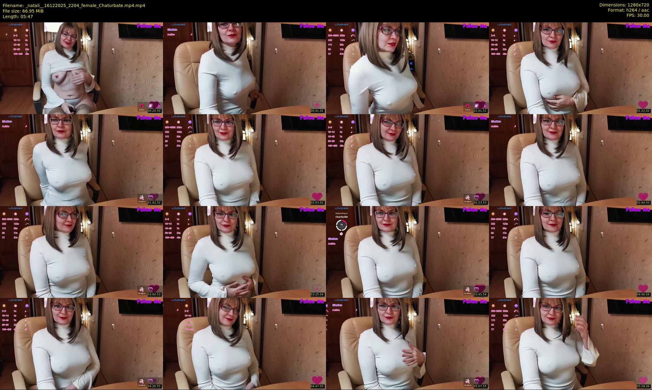_natali_ — 6 minute Chaturbate female cam show recording, 720p, Dec 16, 2025