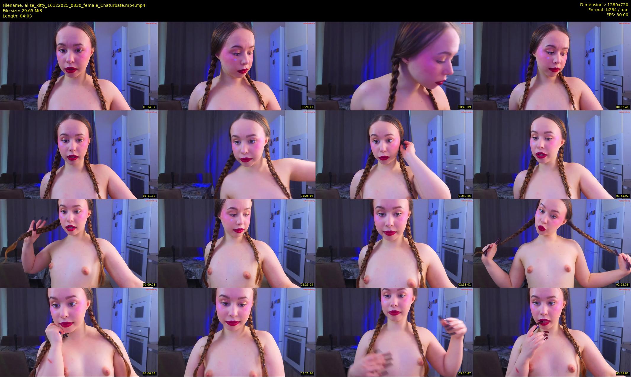 alise_kitty — 5 minute Chaturbate female cam show recording, 720p, Dec 16, 2025