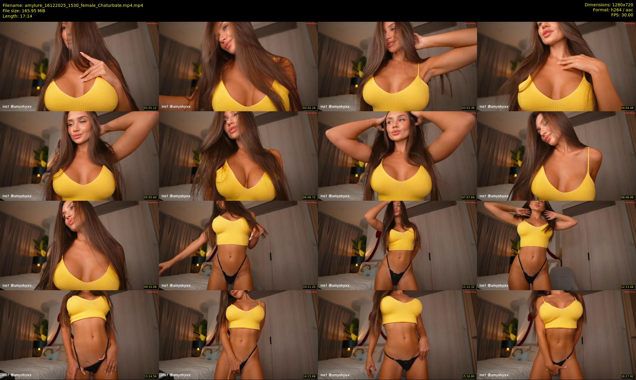 amylure — 18 minute Chaturbate female cam show recording, 720p, Dec 16, 2025