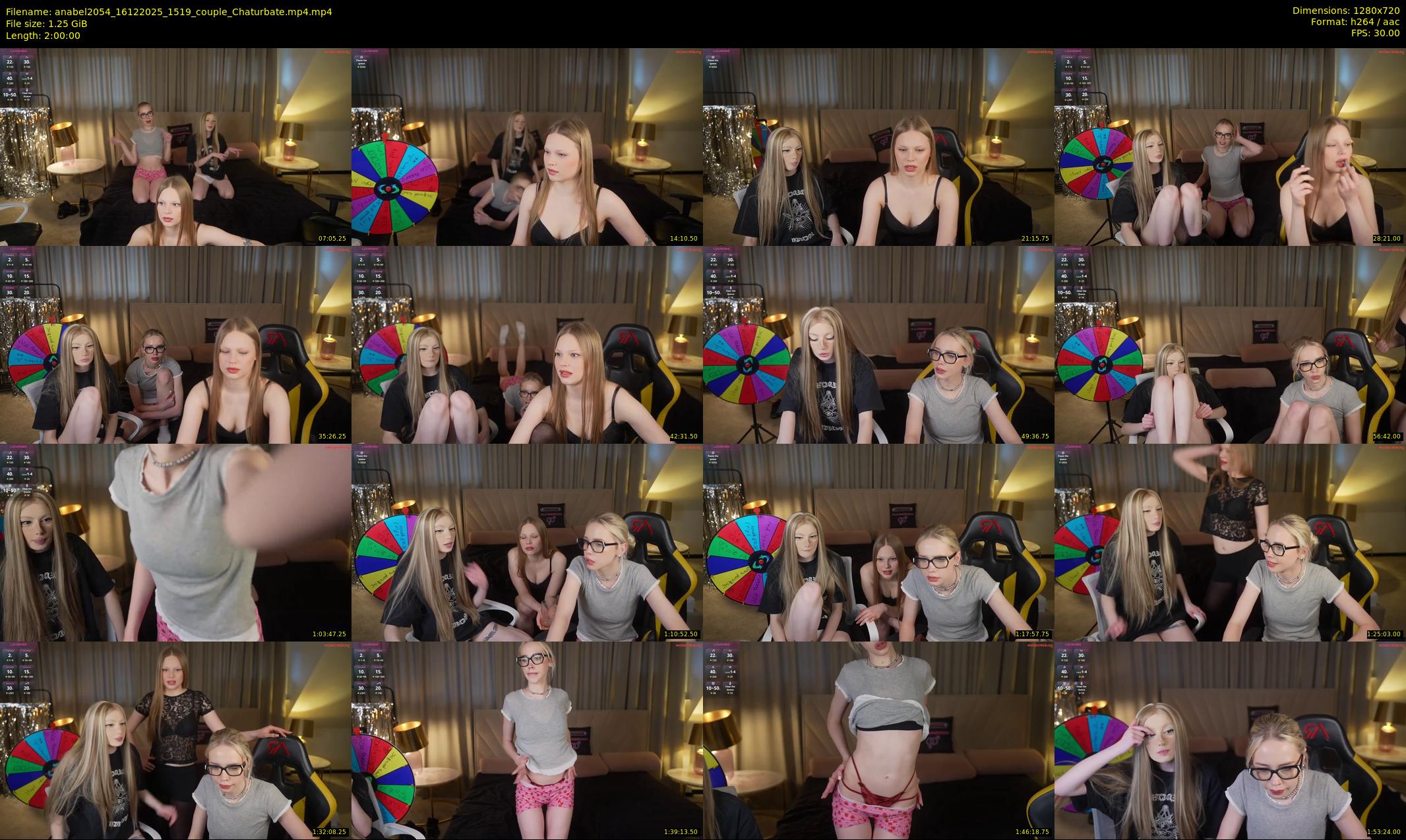 anabel2054 — 120 minute Chaturbate female cam show recording, 720p, Dec 16, 2025