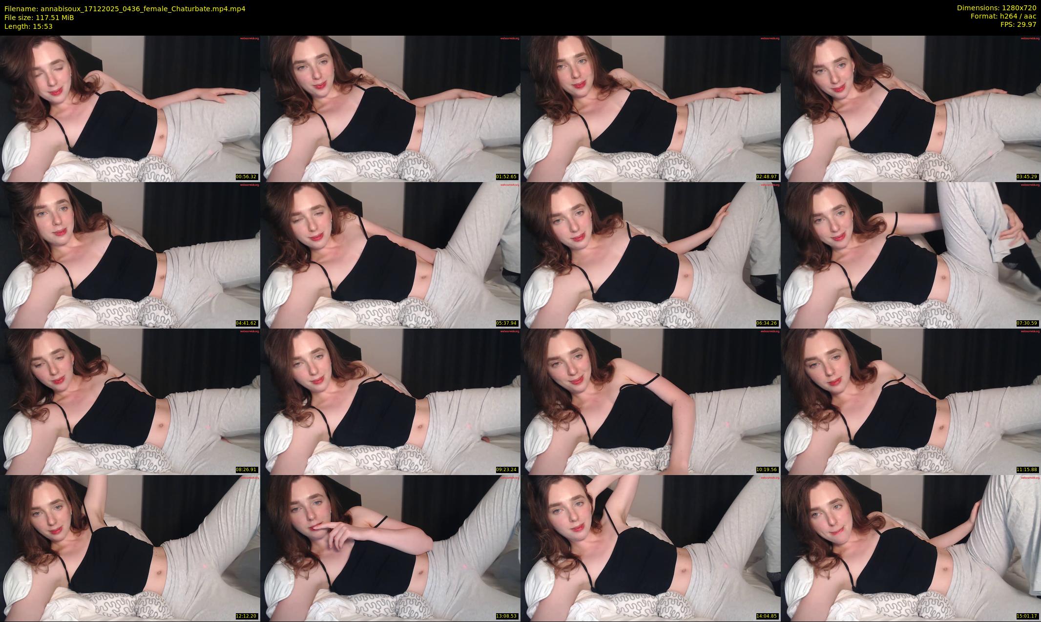 annabisoux — 16 minute Chaturbate female cam show recording, 720p, Dec 17, 2025