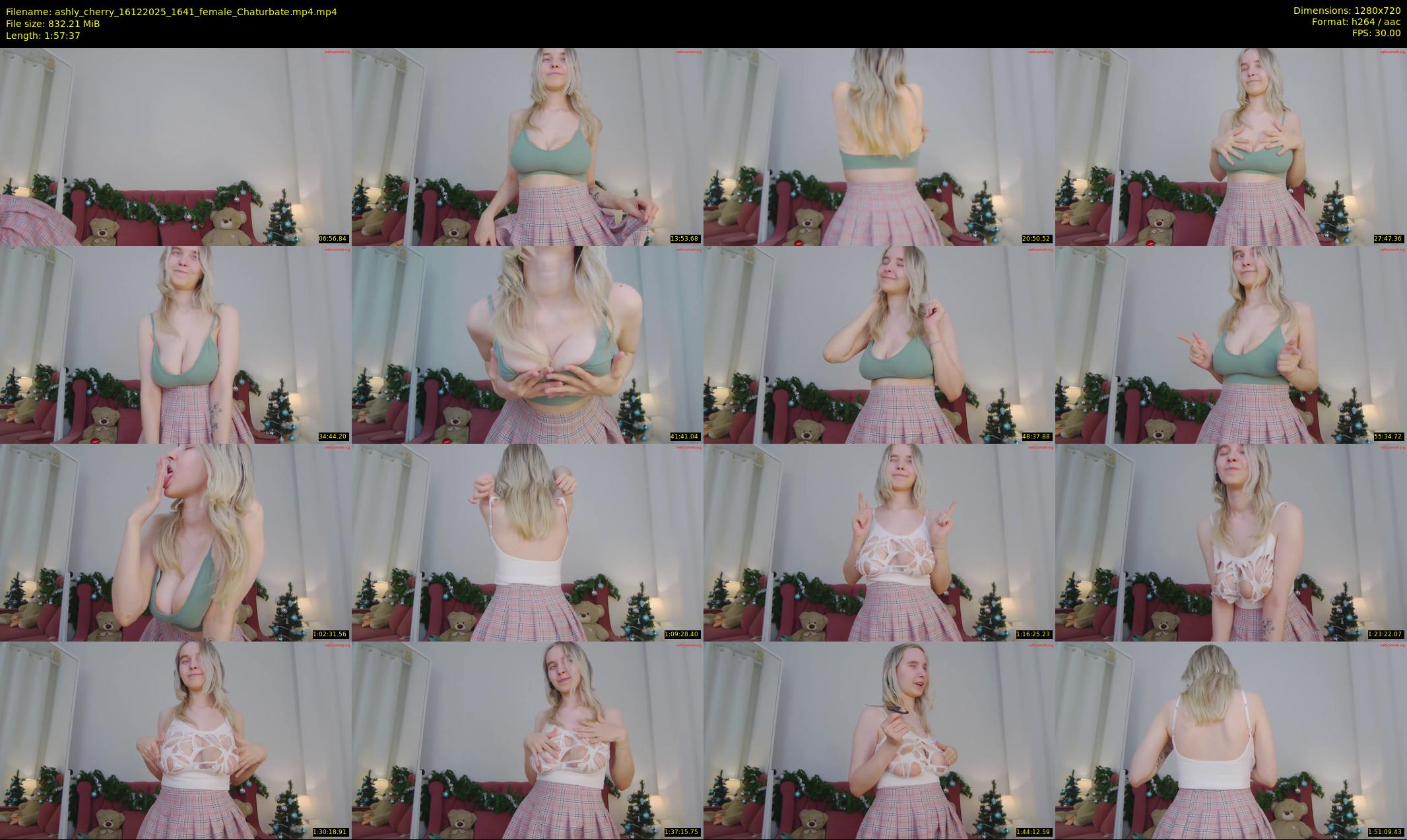 ashly_cherry — 118 minute Chaturbate female cam show recording, 720p, Dec 16, 2025