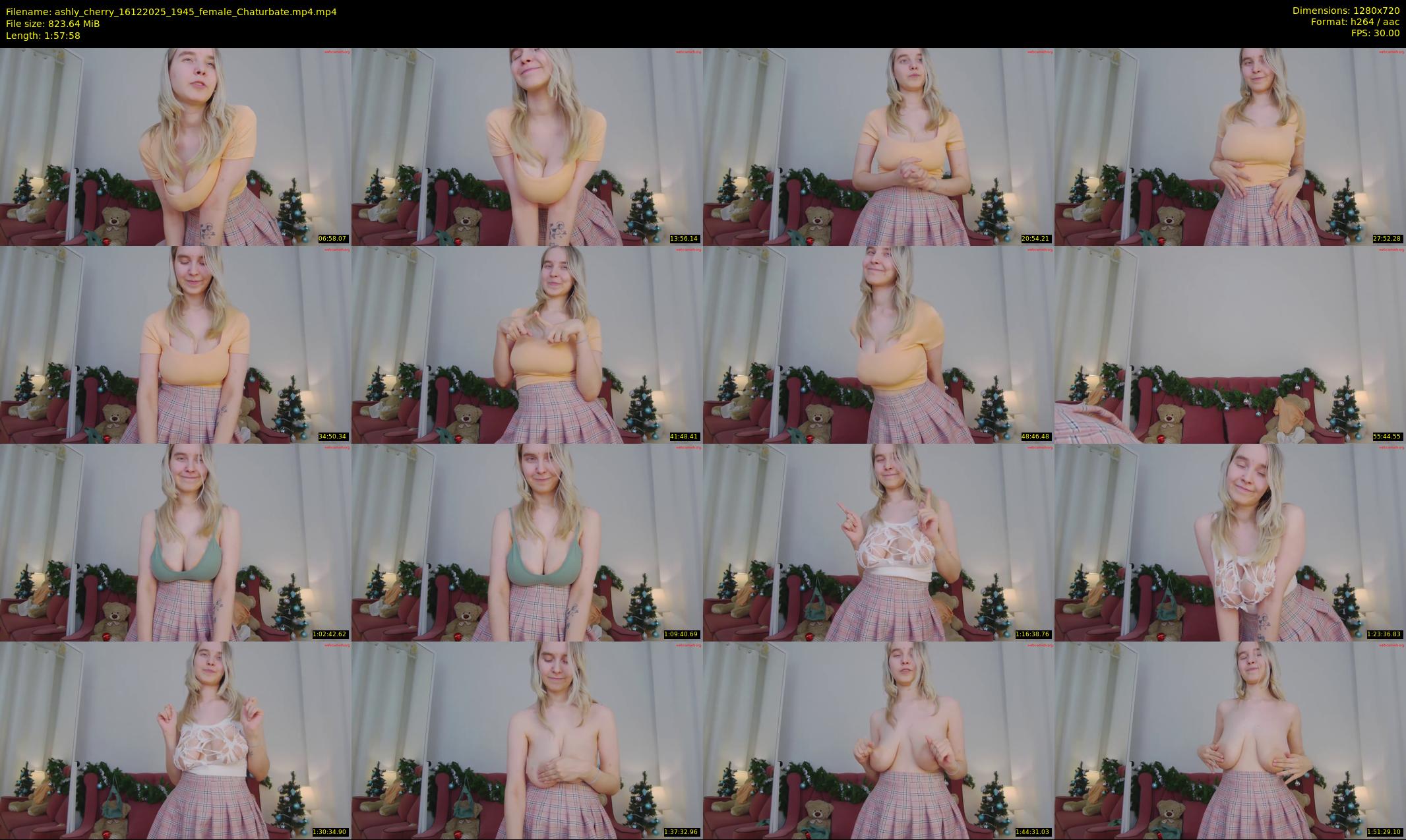 ashly_cherry — 118 minute Chaturbate female cam show recording, 720p, Dec 16, 2025