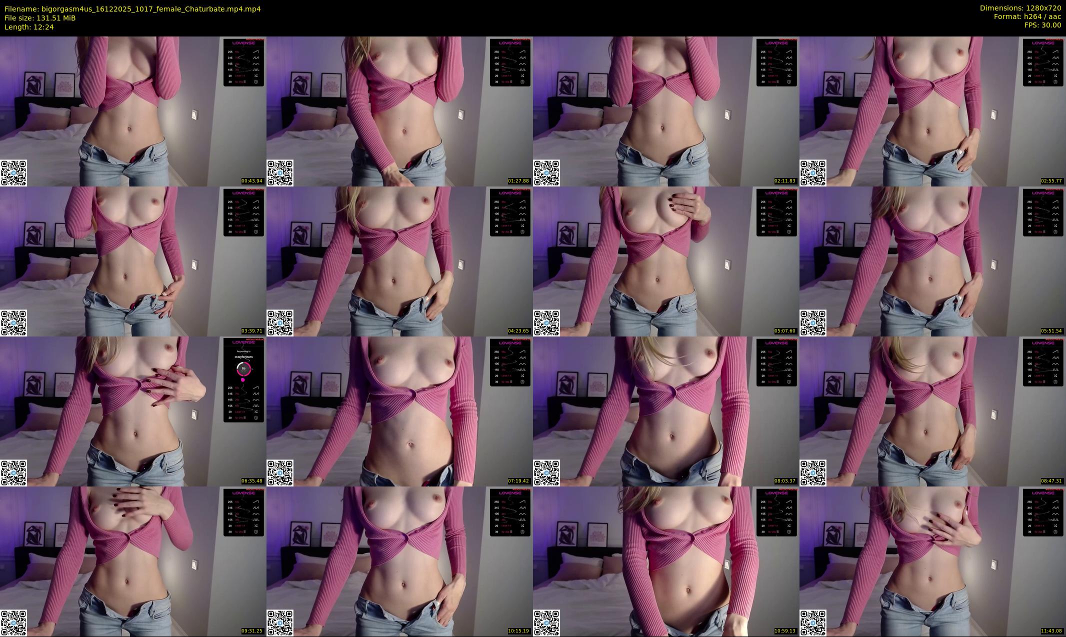 bigorgasm4us — 13 minute Chaturbate female cam show recording, 720p, Dec 16, 2025