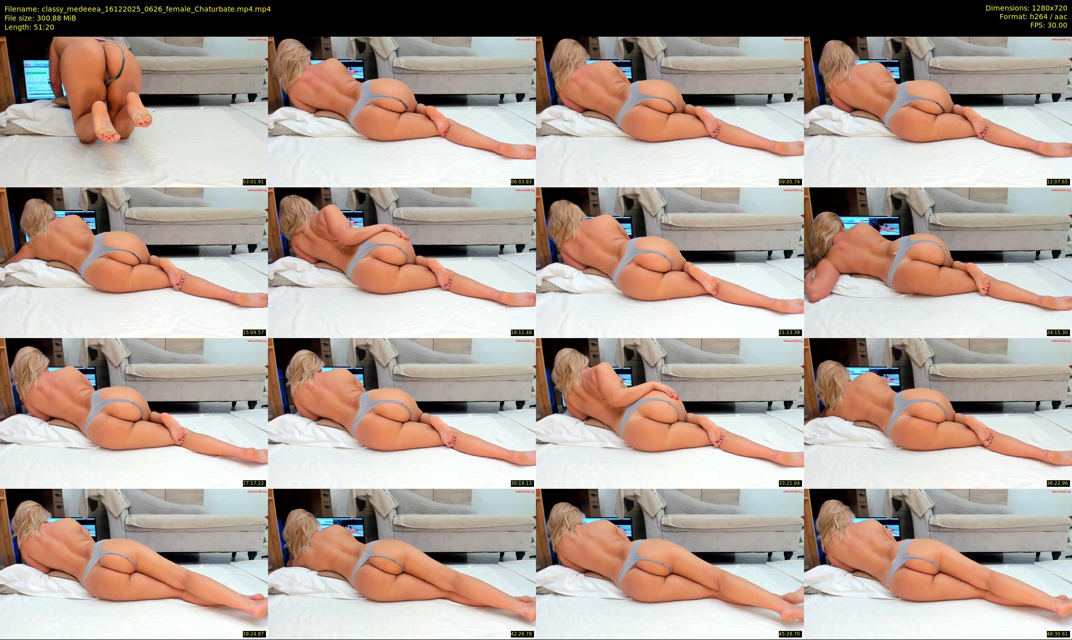 classy_medeeea — 52 minute Chaturbate female cam show recording, 720p, Dec 16, 2025