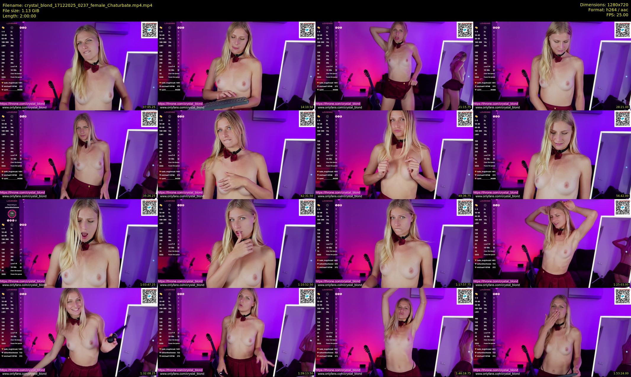 crystal_blond — 120 minute Chaturbate female cam show recording, 720p, Dec 17, 2025