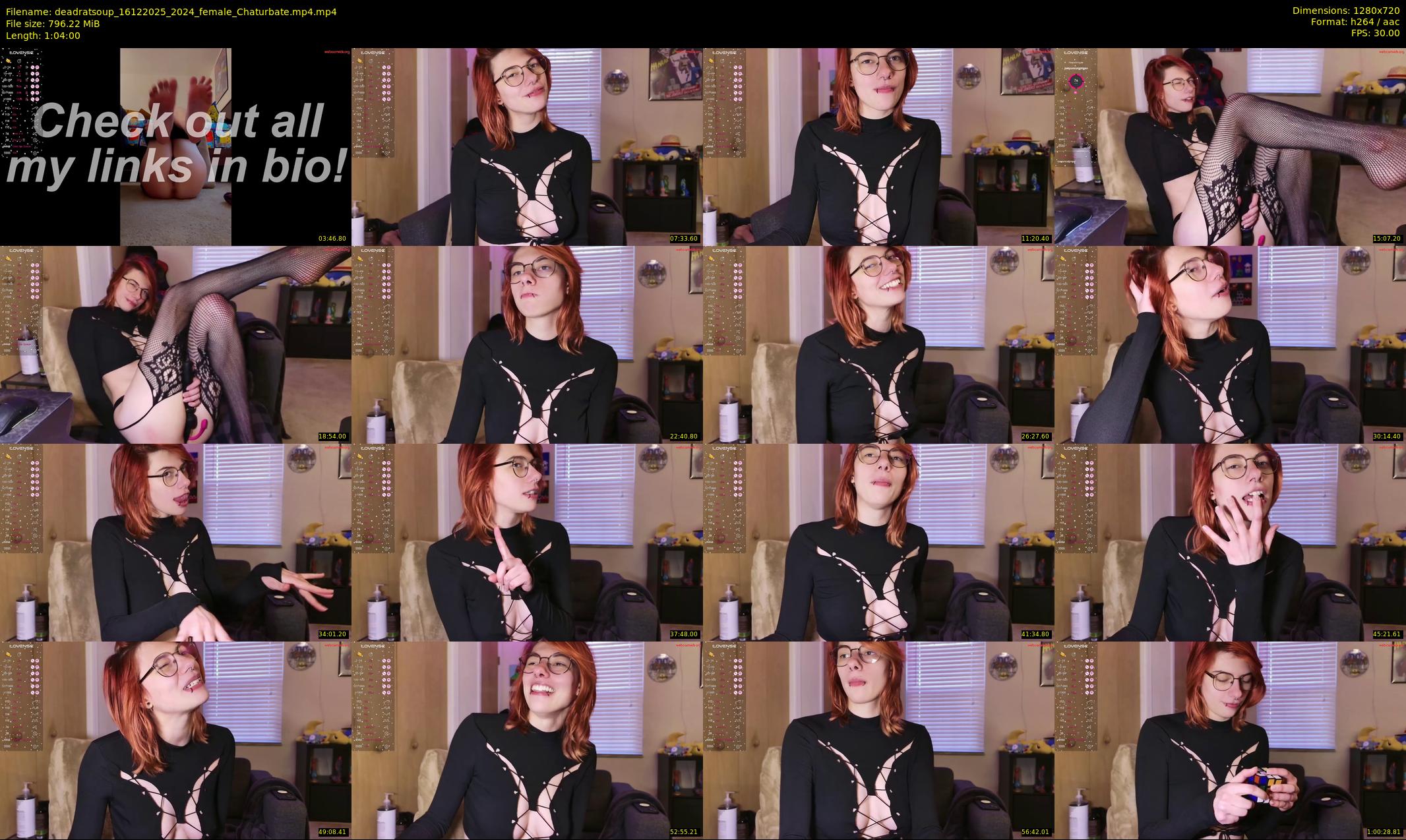 deadratsoup — 64 minute Chaturbate female cam show recording, 720p, Dec 16, 2025