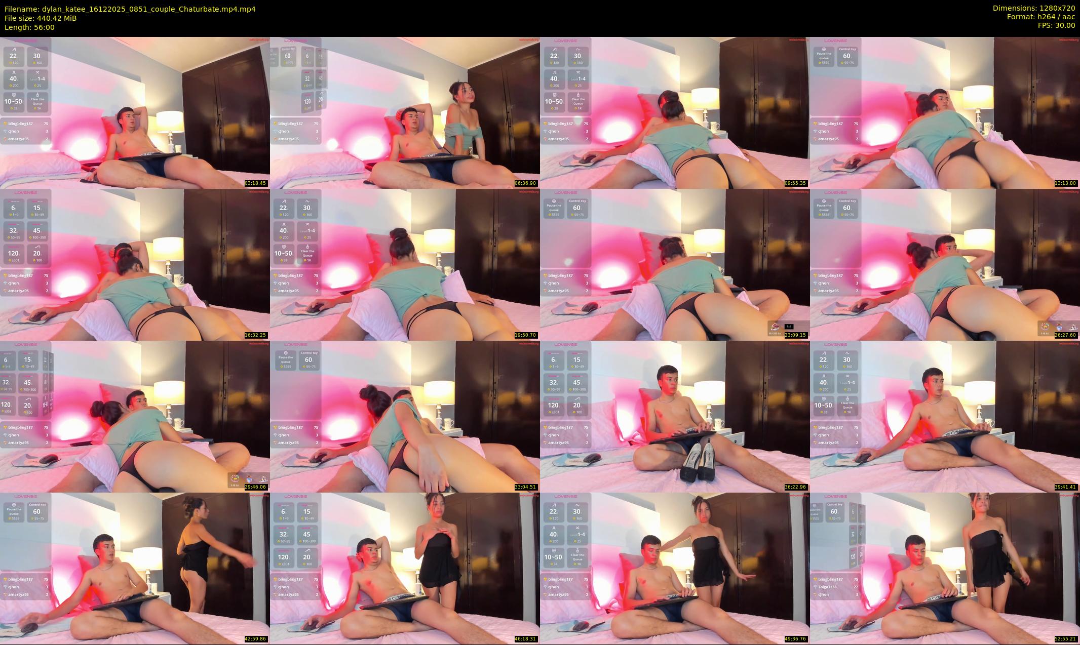 dylan_katee — 56 minute Chaturbate couple cam show recording, 720p, Dec 16, 2025