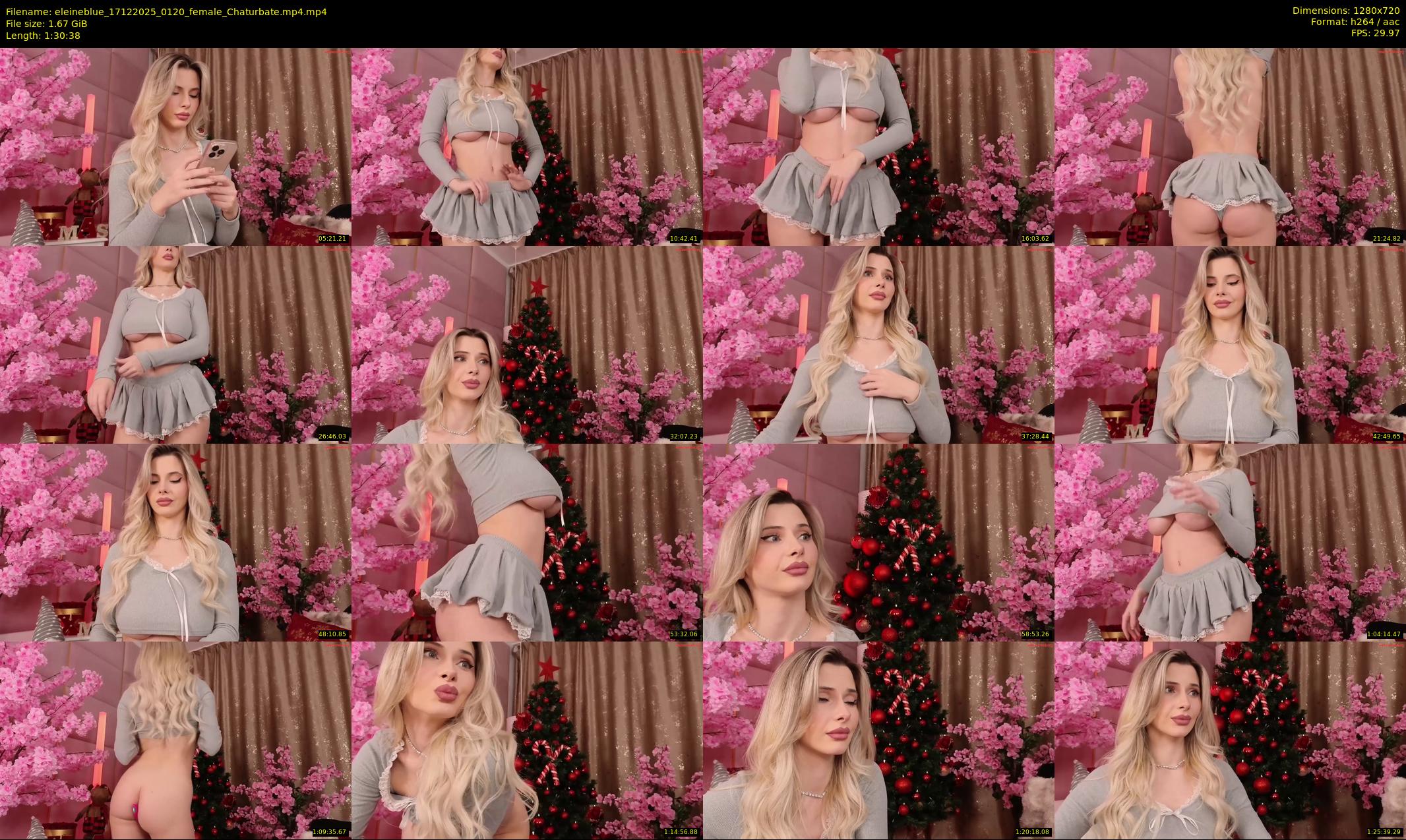 eleineblue — 91 minute Chaturbate female cam show recording, 720p, Dec 17, 2025