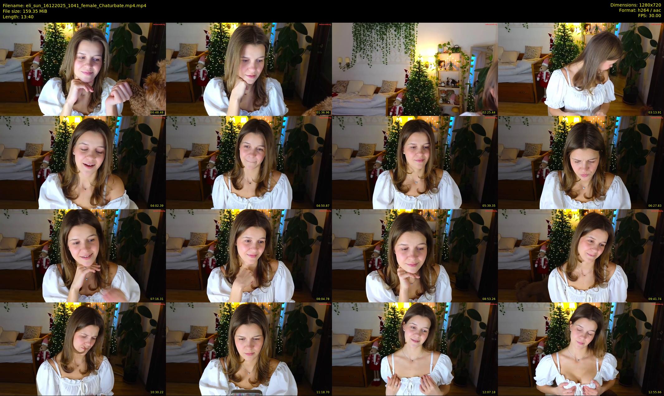 eli_sun — 14 minute Chaturbate female cam show recording, 720p, Dec 16, 2025