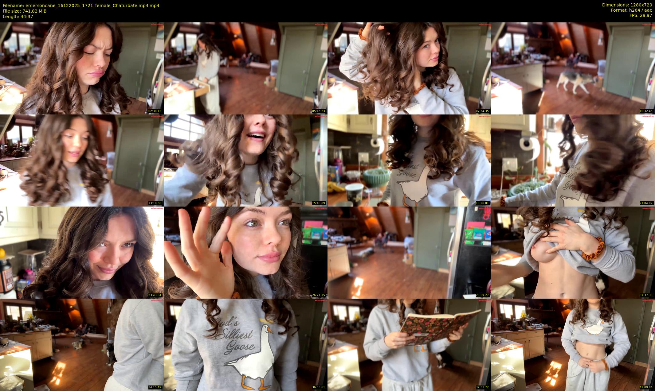 emersoncane — 45 minute Chaturbate female cam show recording, 720p, Dec 16, 2025