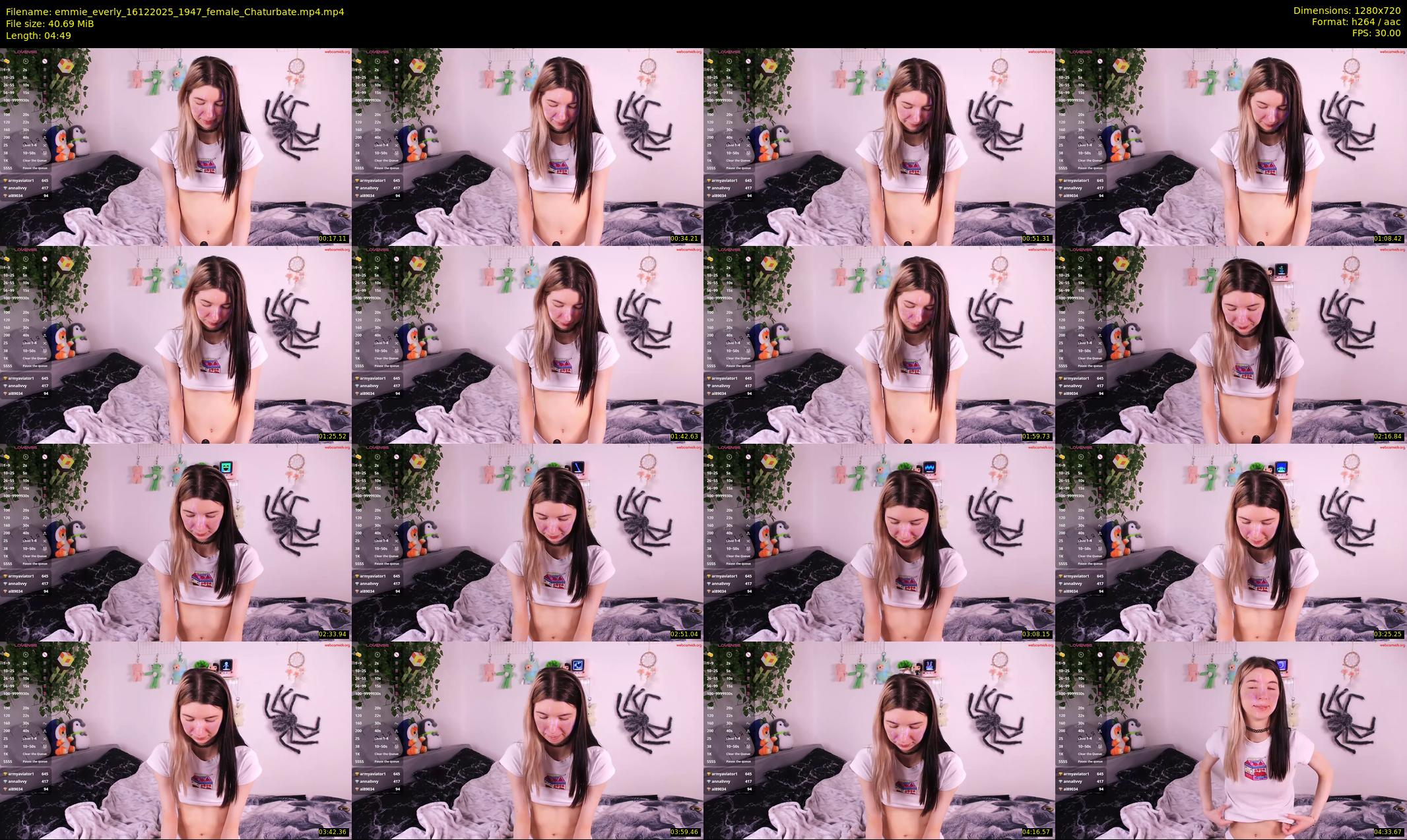 emmie_everly — 5 minute Chaturbate female cam show recording, 720p, Dec 16, 2025