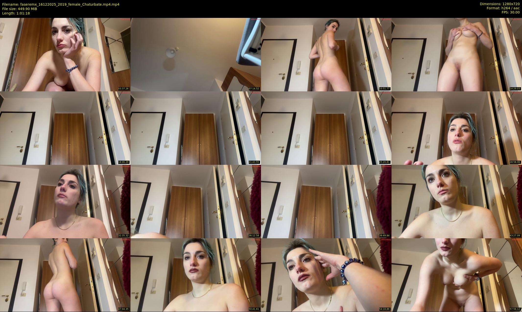 faseremx — 62 minute Chaturbate female cam show recording, 720p, Dec 16, 2025