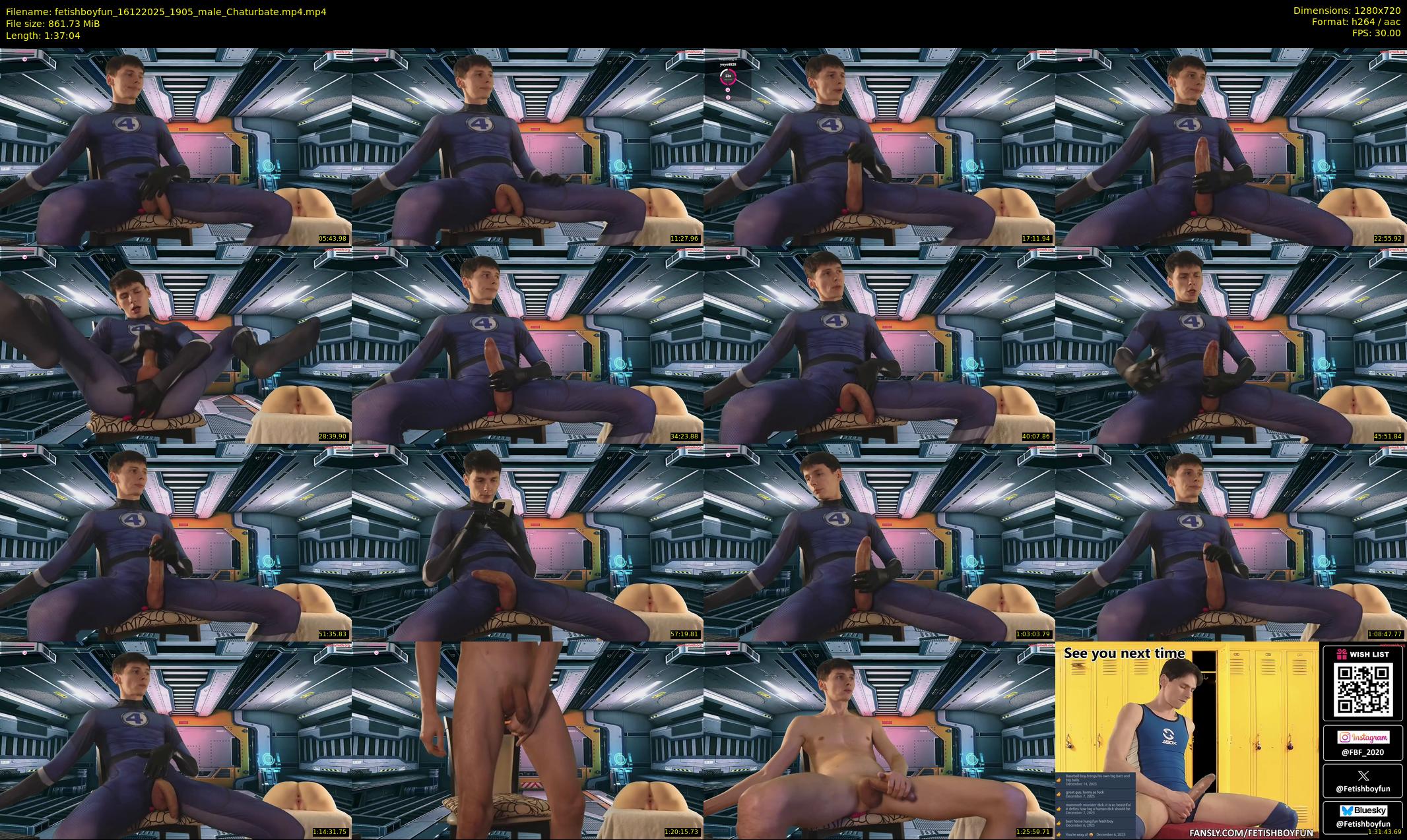 fetishboyfun — 98 minute Chaturbate male cam show recording, 720p, Dec 16, 2025