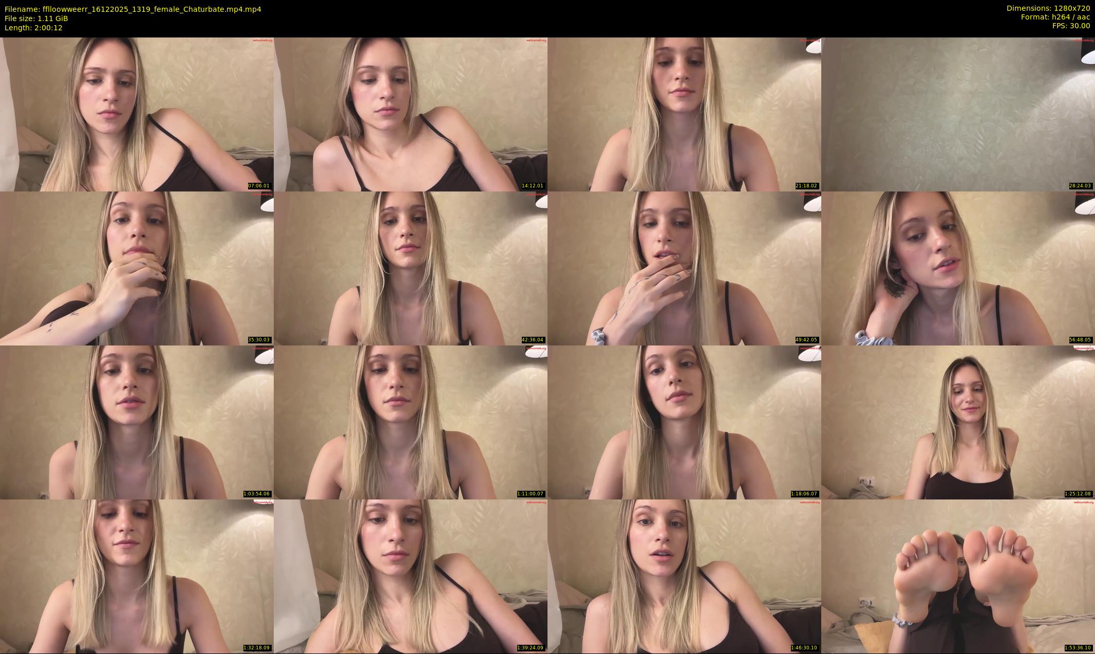 fflloowweerr — 121 minute Chaturbate couple cam show recording, 720p, Dec 16, 2025
