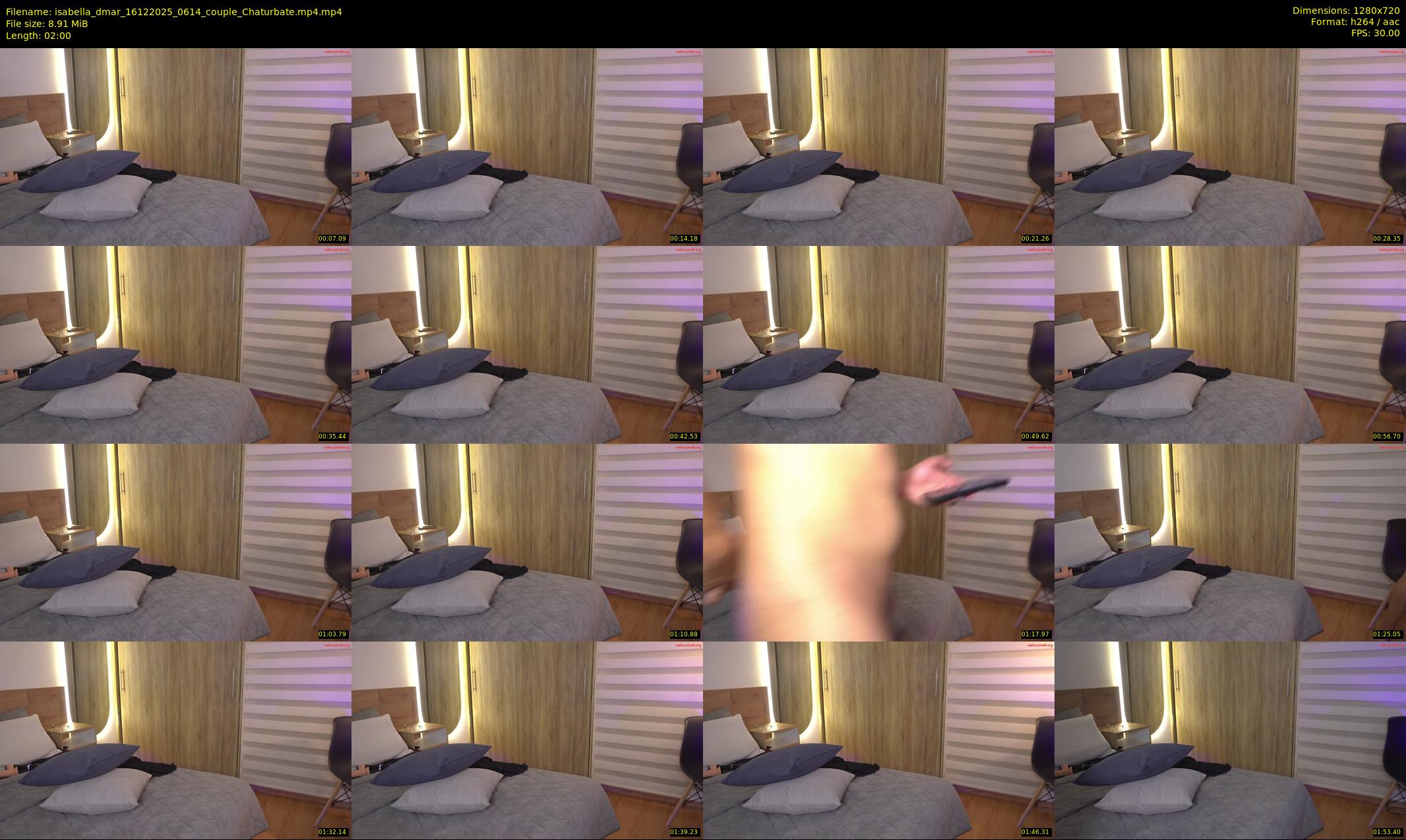 isabella_dmar — 2 minute Chaturbate couple cam show recording, 720p, Dec 16, 2025