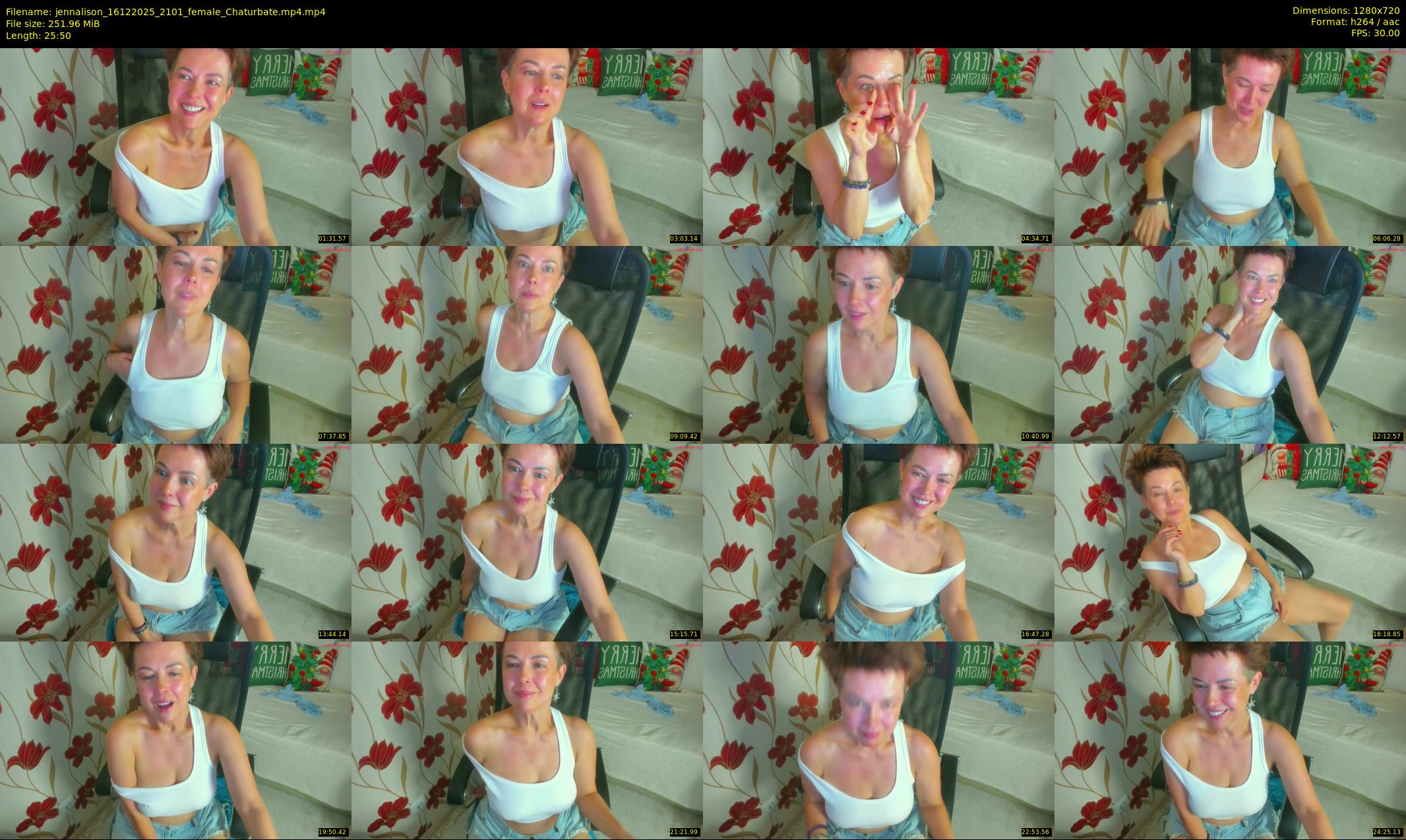 jennalison — 26 minute Chaturbate female cam show recording, 720p, Dec 16, 2025