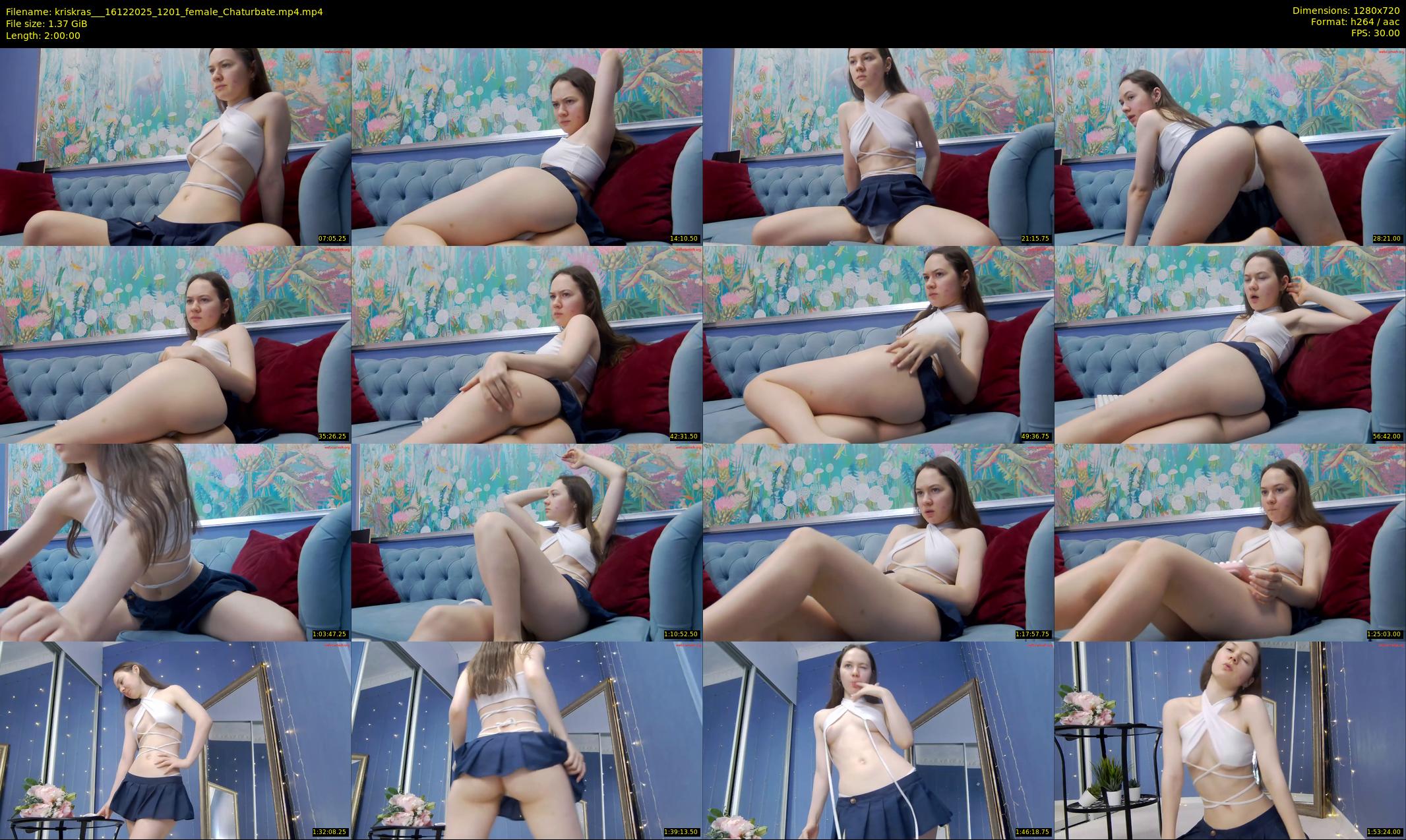 kriskras__ — 120 minute Chaturbate female cam show recording, 720p, Dec 16, 2025