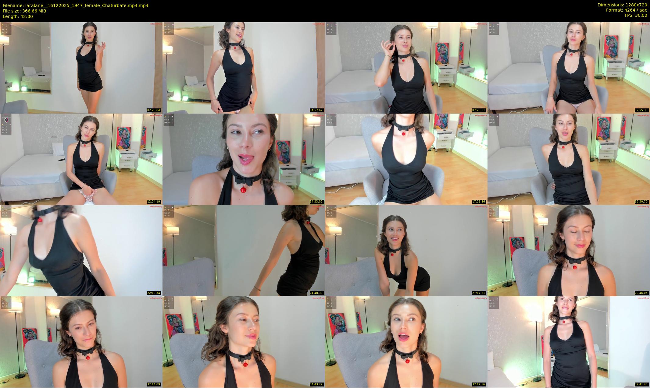 laralane_ — 42 minute Chaturbate female cam show recording, 720p, Dec 16, 2025