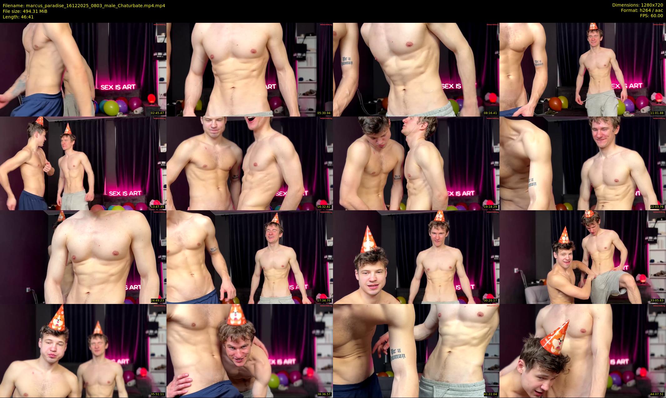 marcus_paradise — 47 minute Chaturbate male cam show recording, 720p, Dec 16, 2025