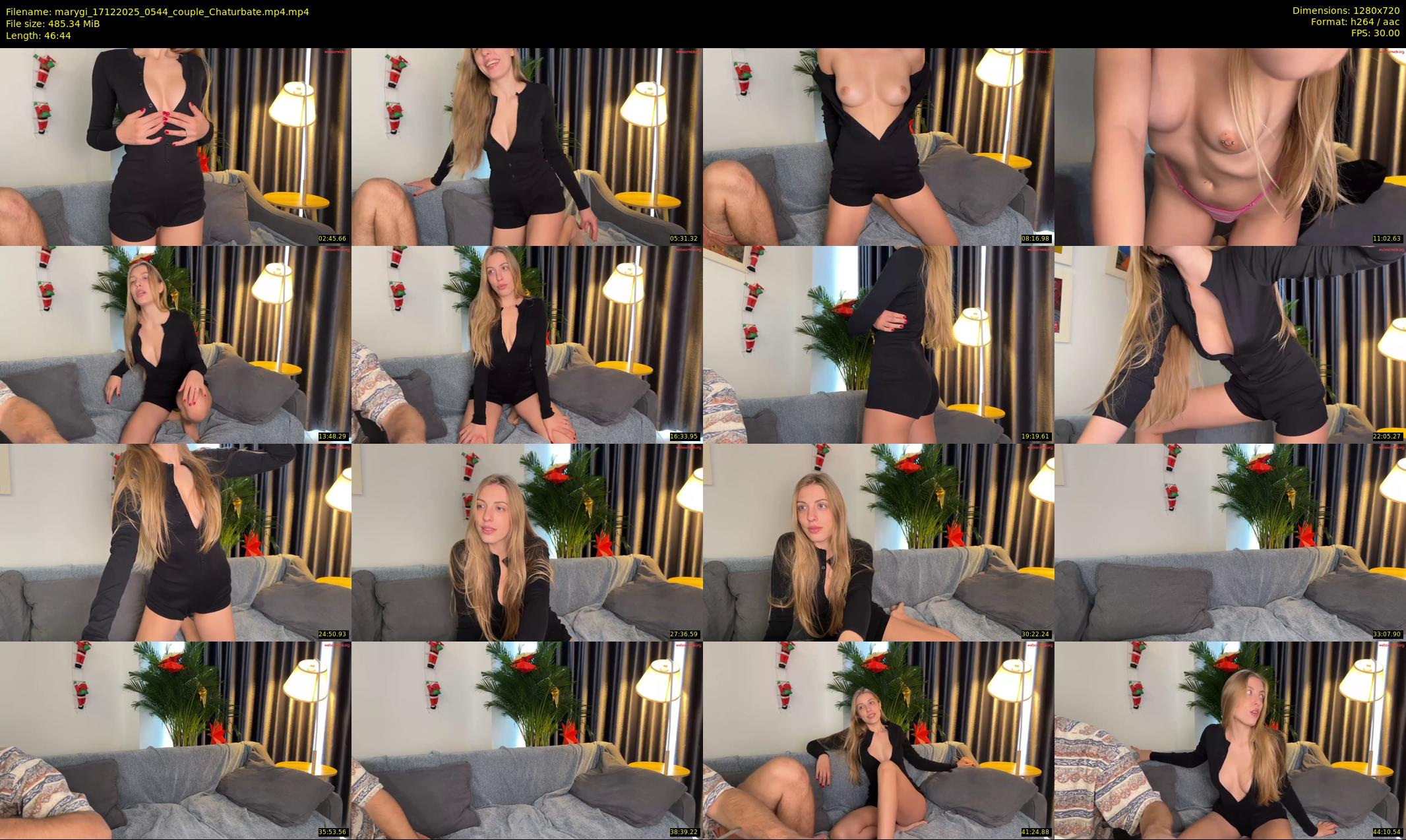 marygi — 47 minute Chaturbate couple cam show recording, 720p, Dec 17, 2025