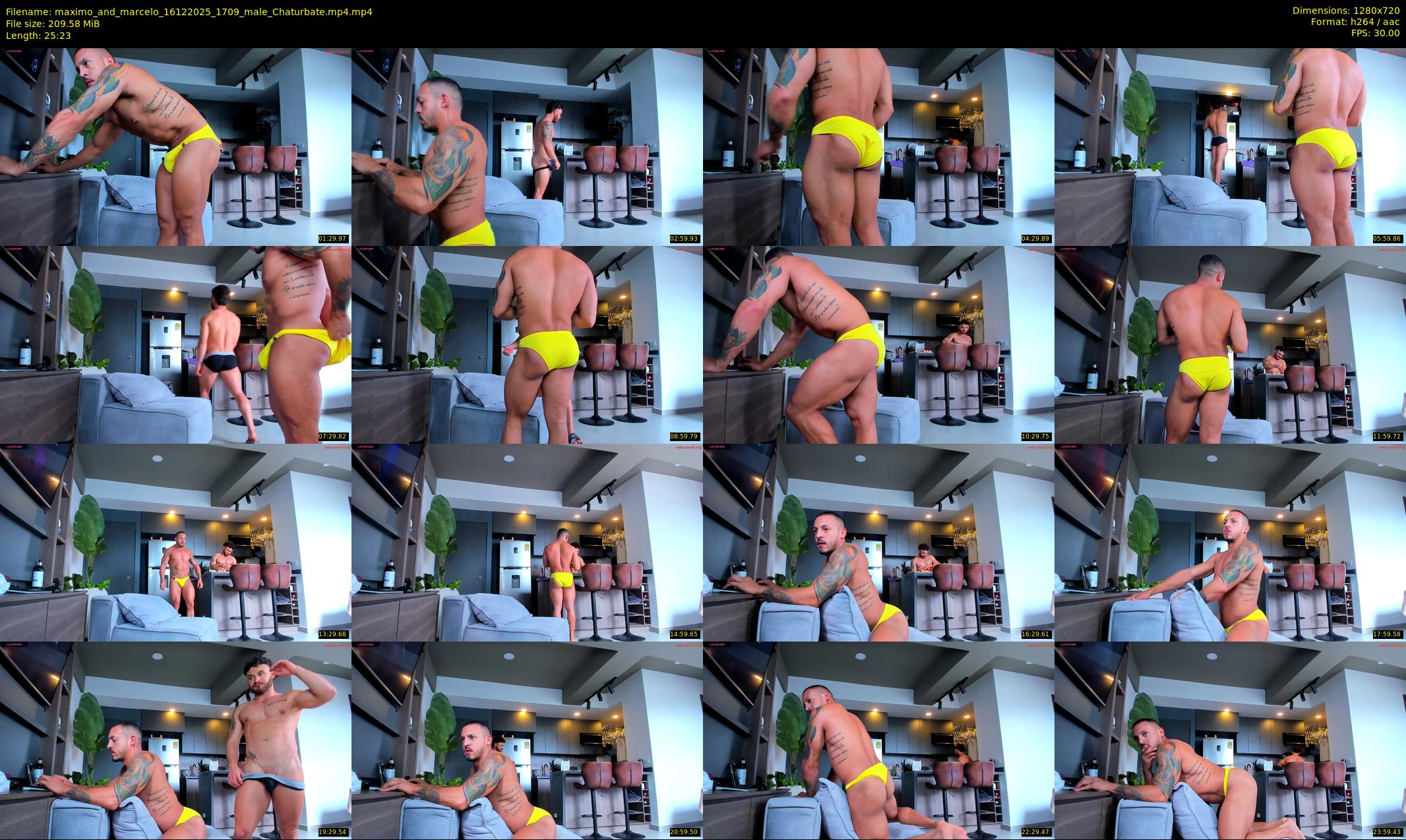 maximo_and_marcelo — 26 minute Chaturbate couple cam show recording, 720p, Dec 16, 2025