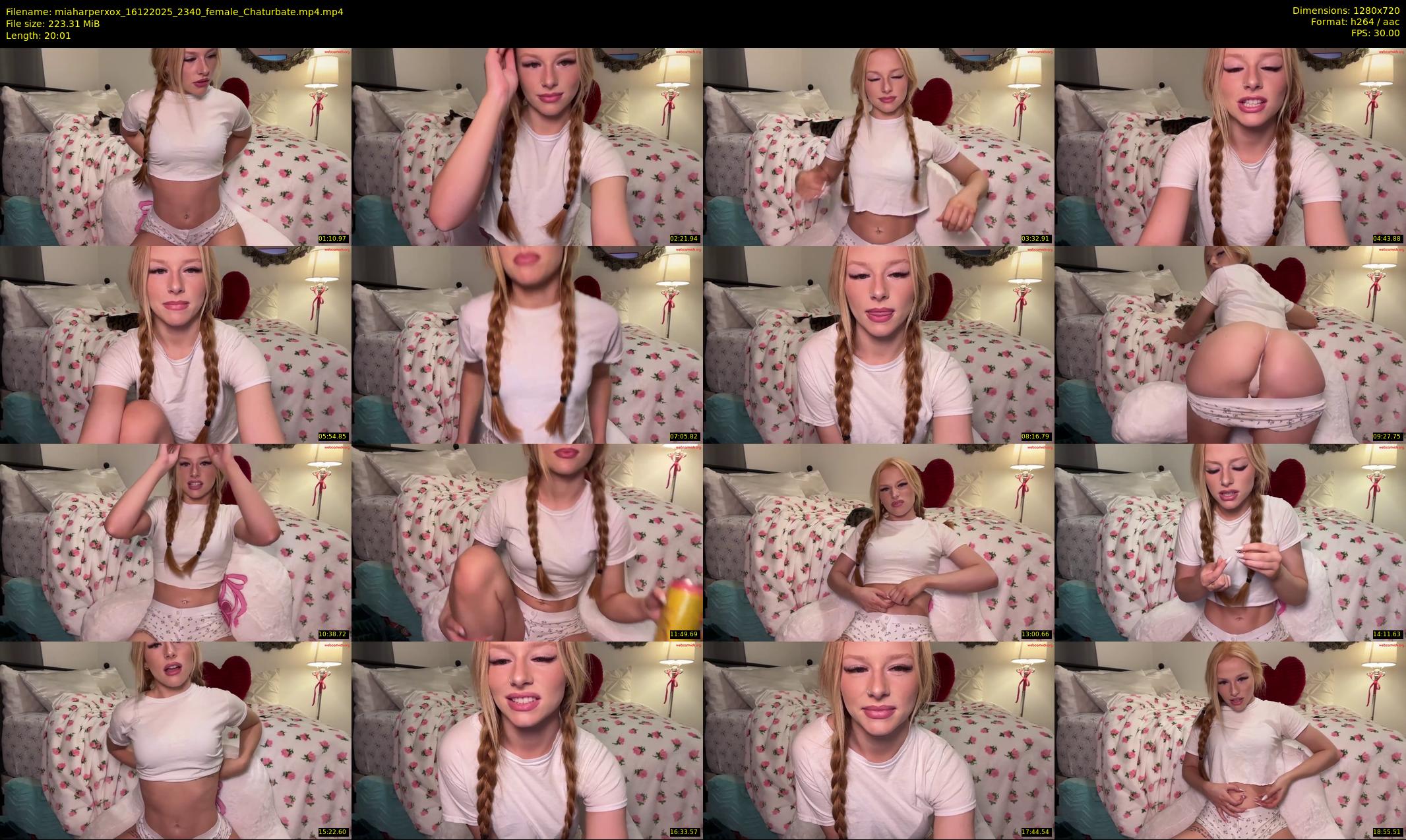 miaharperxox — 21 minute Chaturbate female cam show recording, 720p, Dec 16, 2025