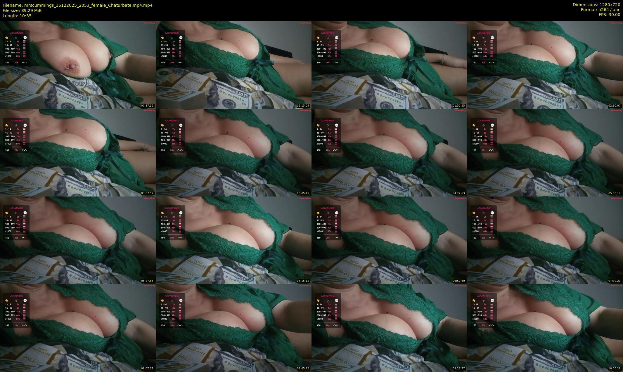 mrscummings — 11 minute Chaturbate female cam show recording, 720p, Dec 16, 2025