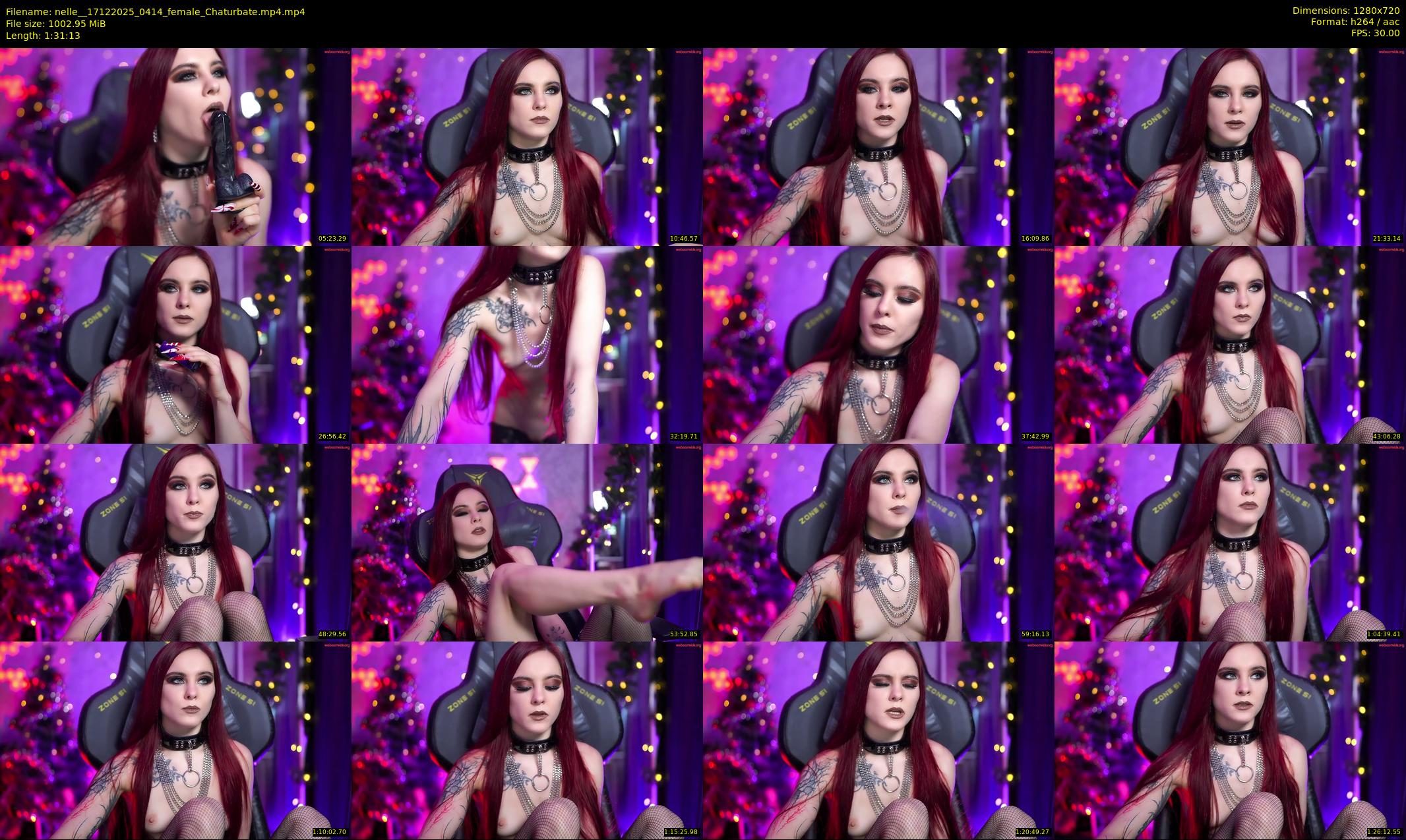 nelle_ — 92 minute Chaturbate female cam show recording, 720p, Dec 17, 2025