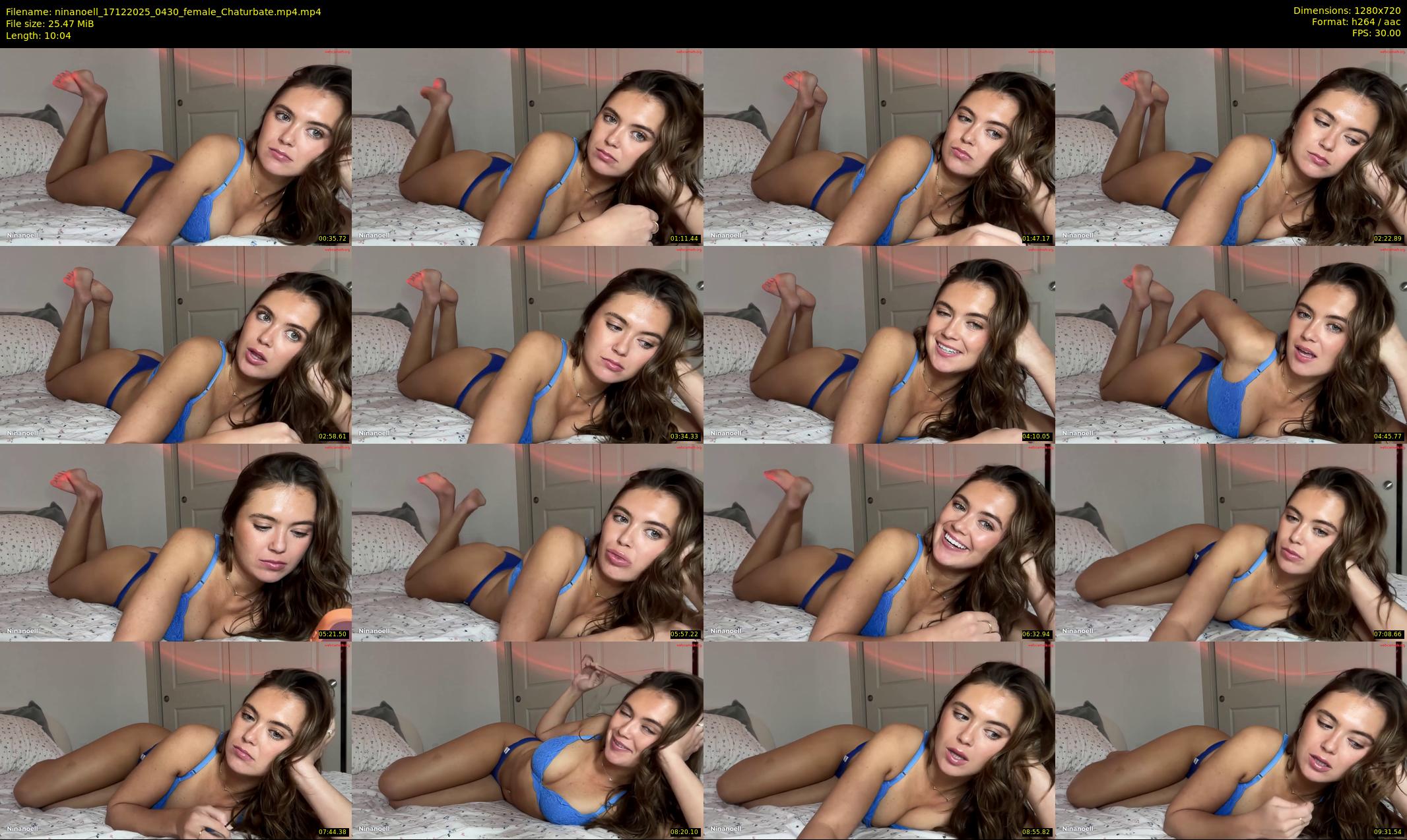 ninanoell — 11 minute Chaturbate female cam show recording, 720p, Dec 17, 2025